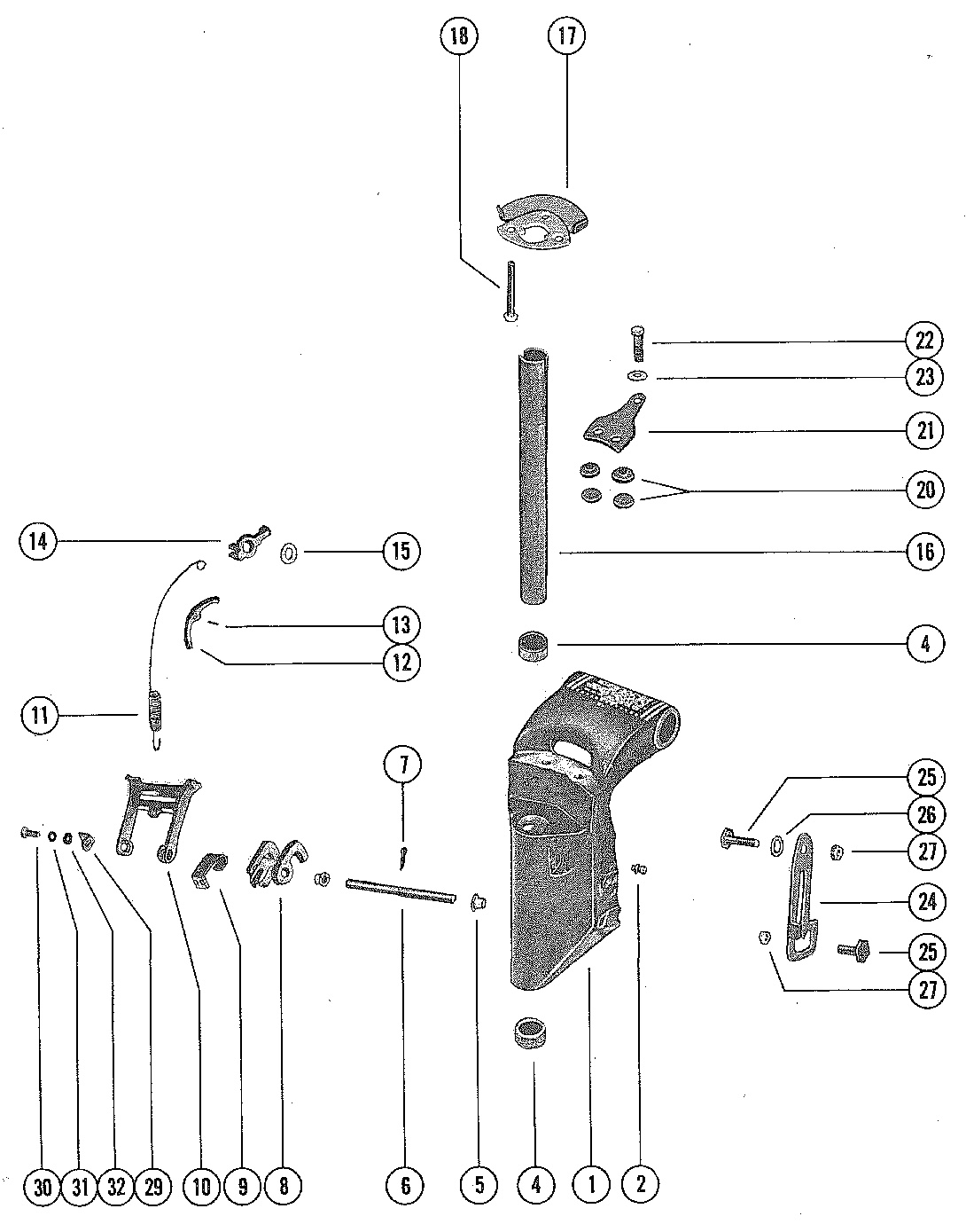 SWIVEL BRACKET ASSEMBLY