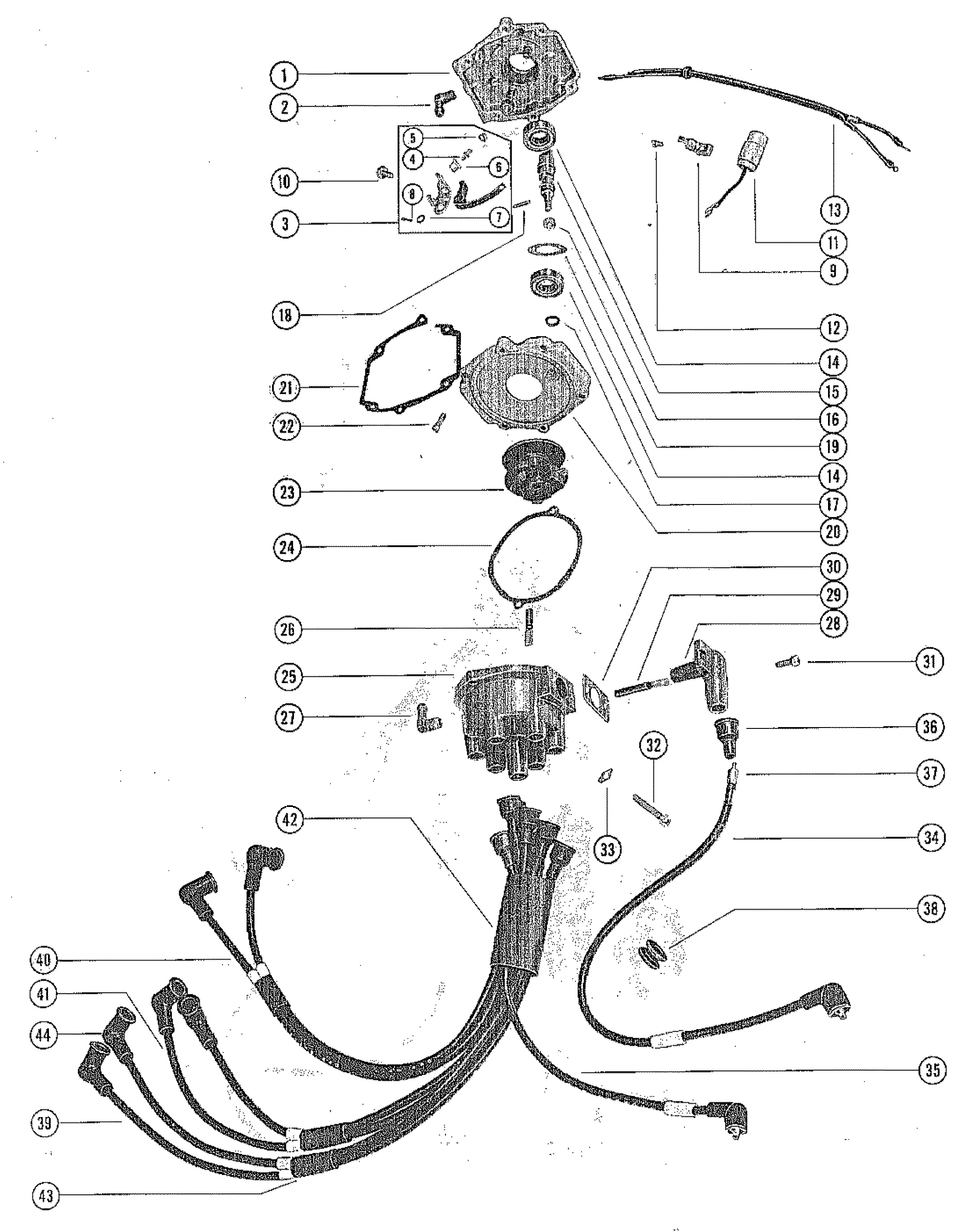 DISTRIBUTOR ASSEMBLY, COMPLETE