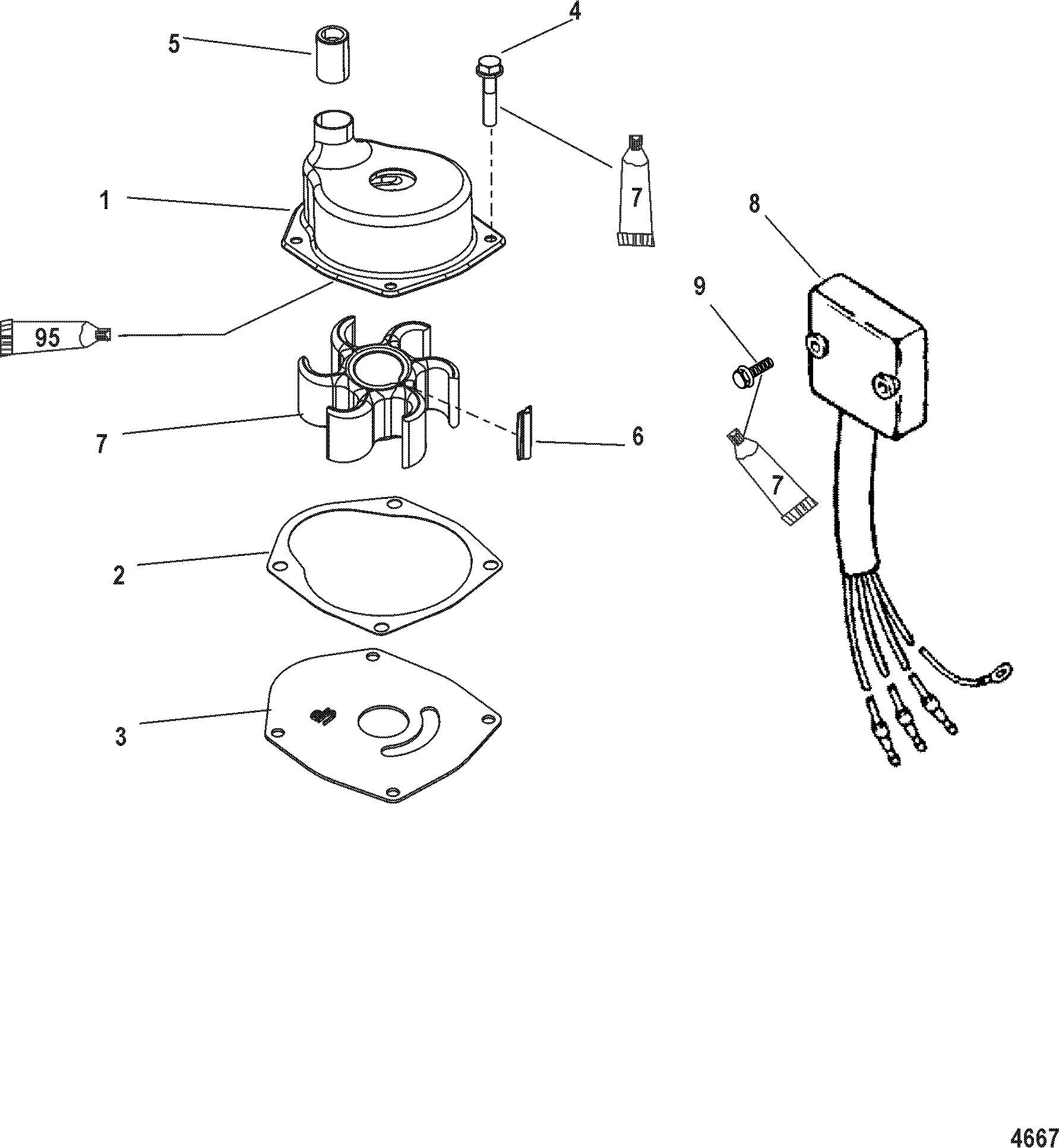 Jet Pump Componets