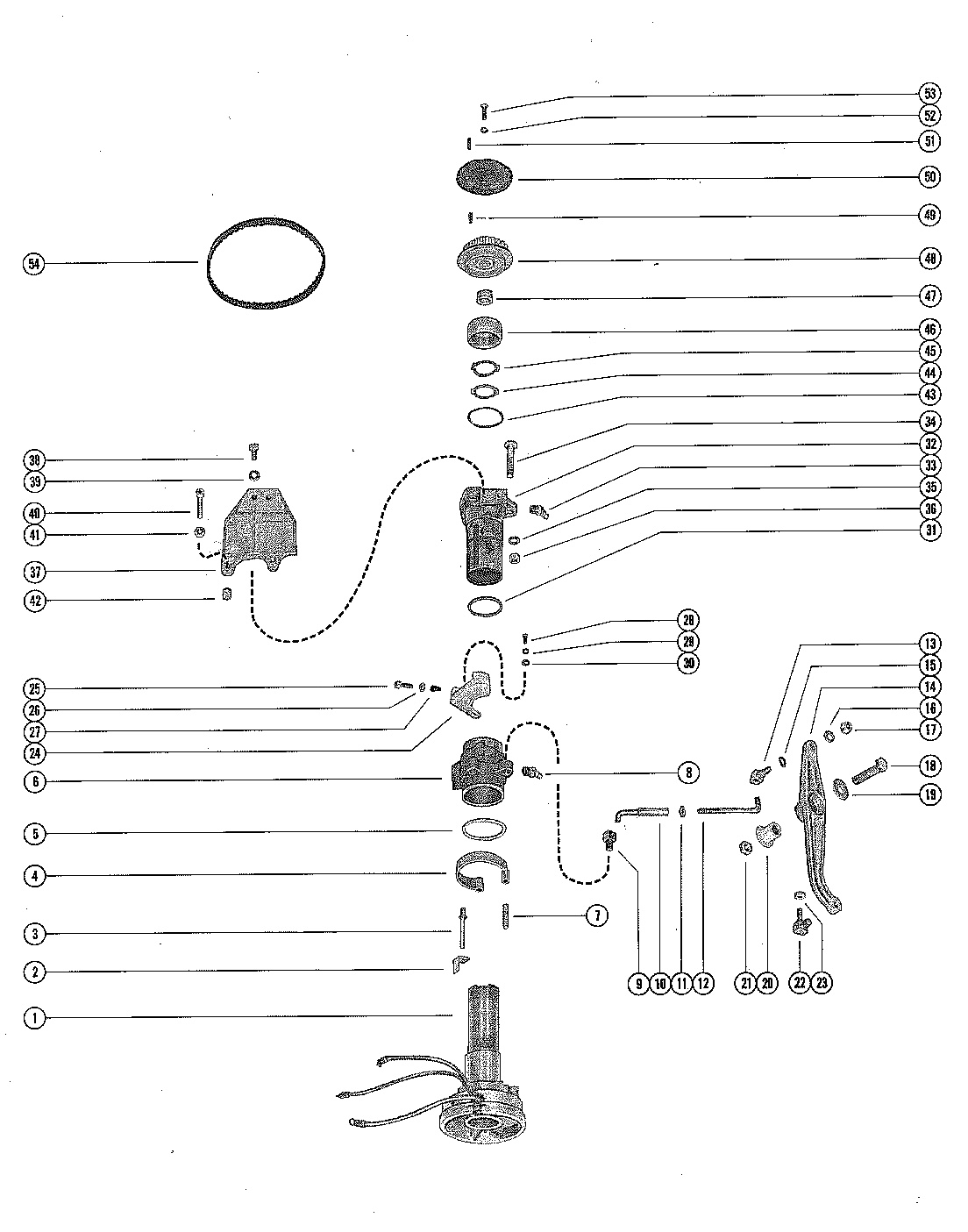 DISTRIBUTOR ADAPTOR AND VERTICAL LINKAGE