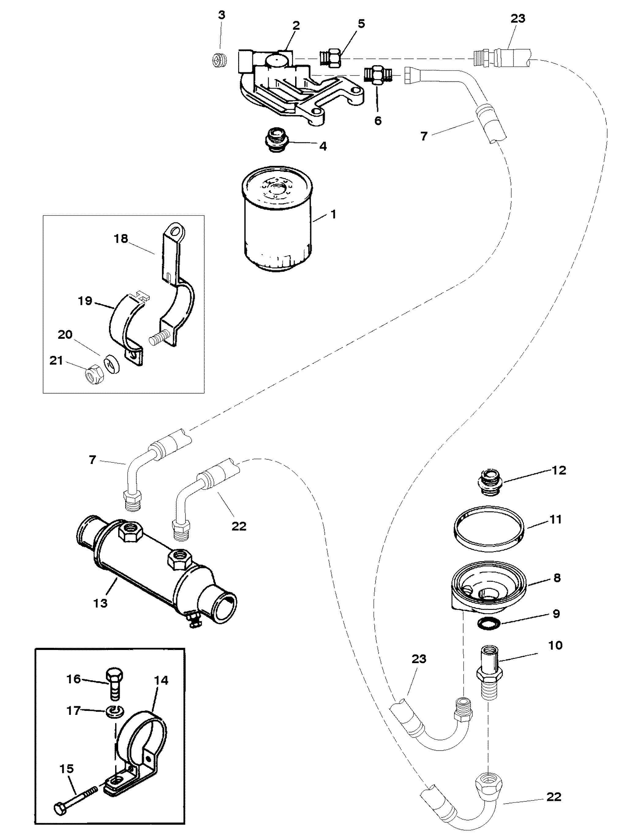 OIL FILTER AND ADAPTOR