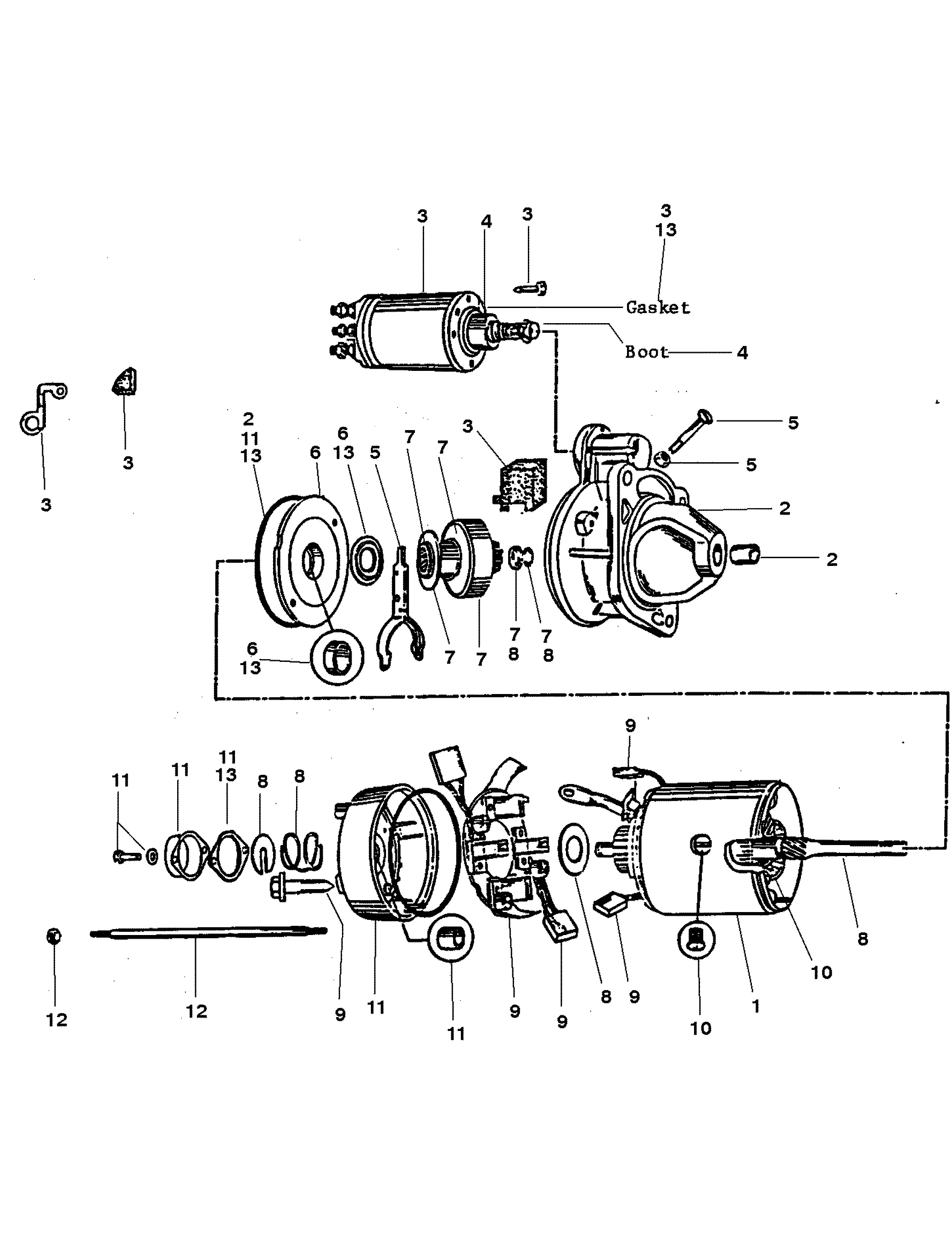 STARTER MOTOR