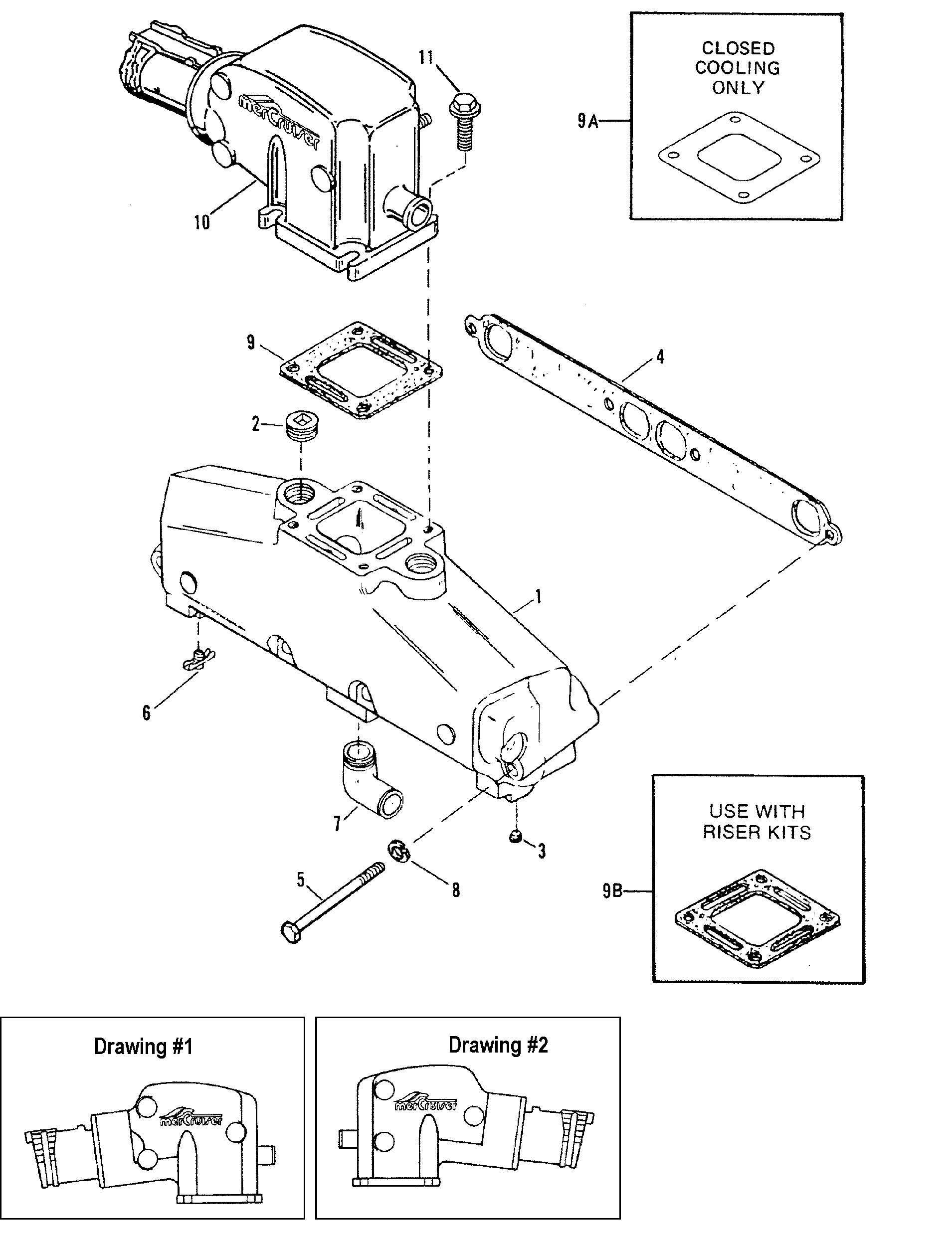 Exhaust Manifold and Exhaust Elbow(Stainless Steel)