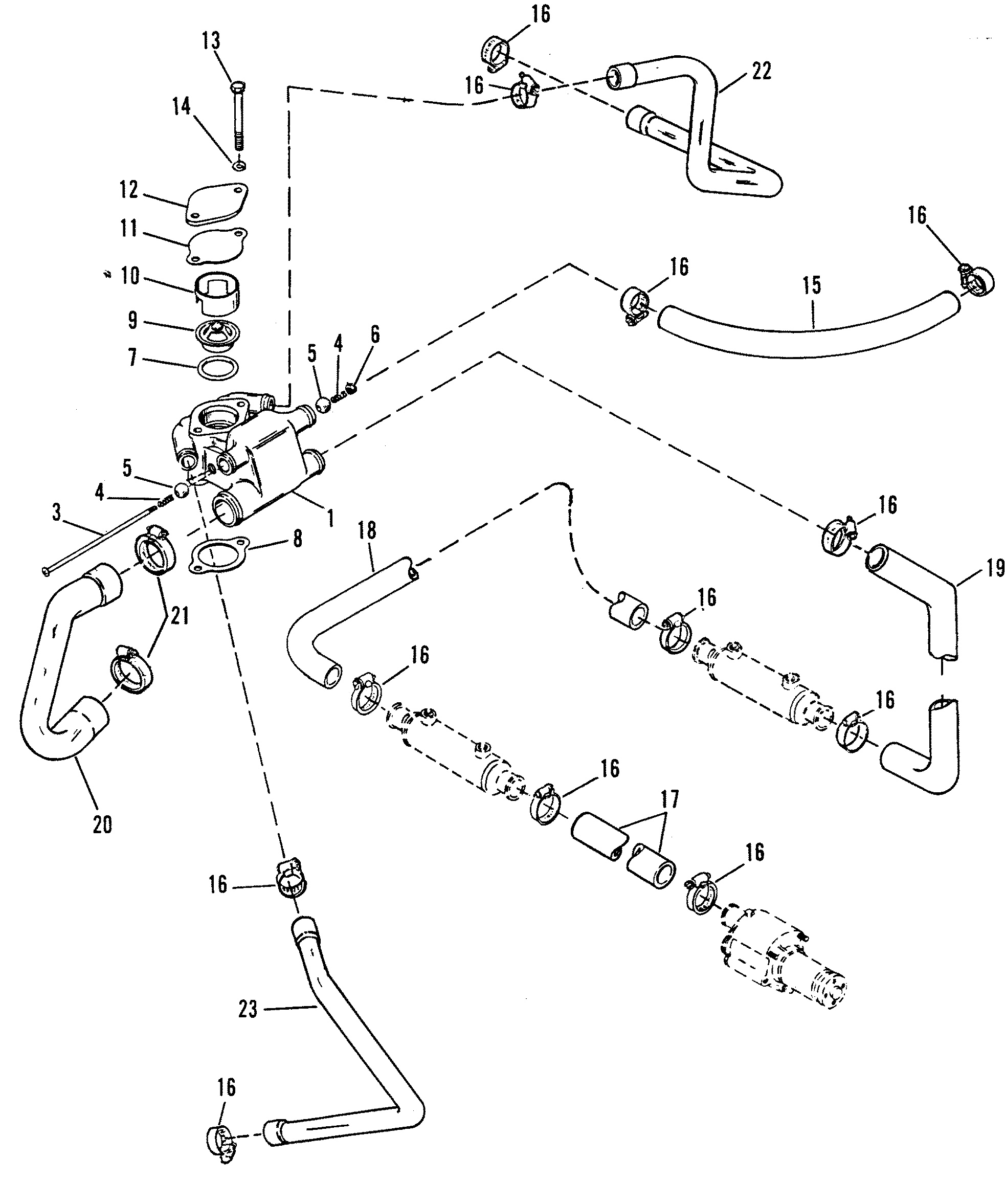Thermostat Housing(Standard Cooling)