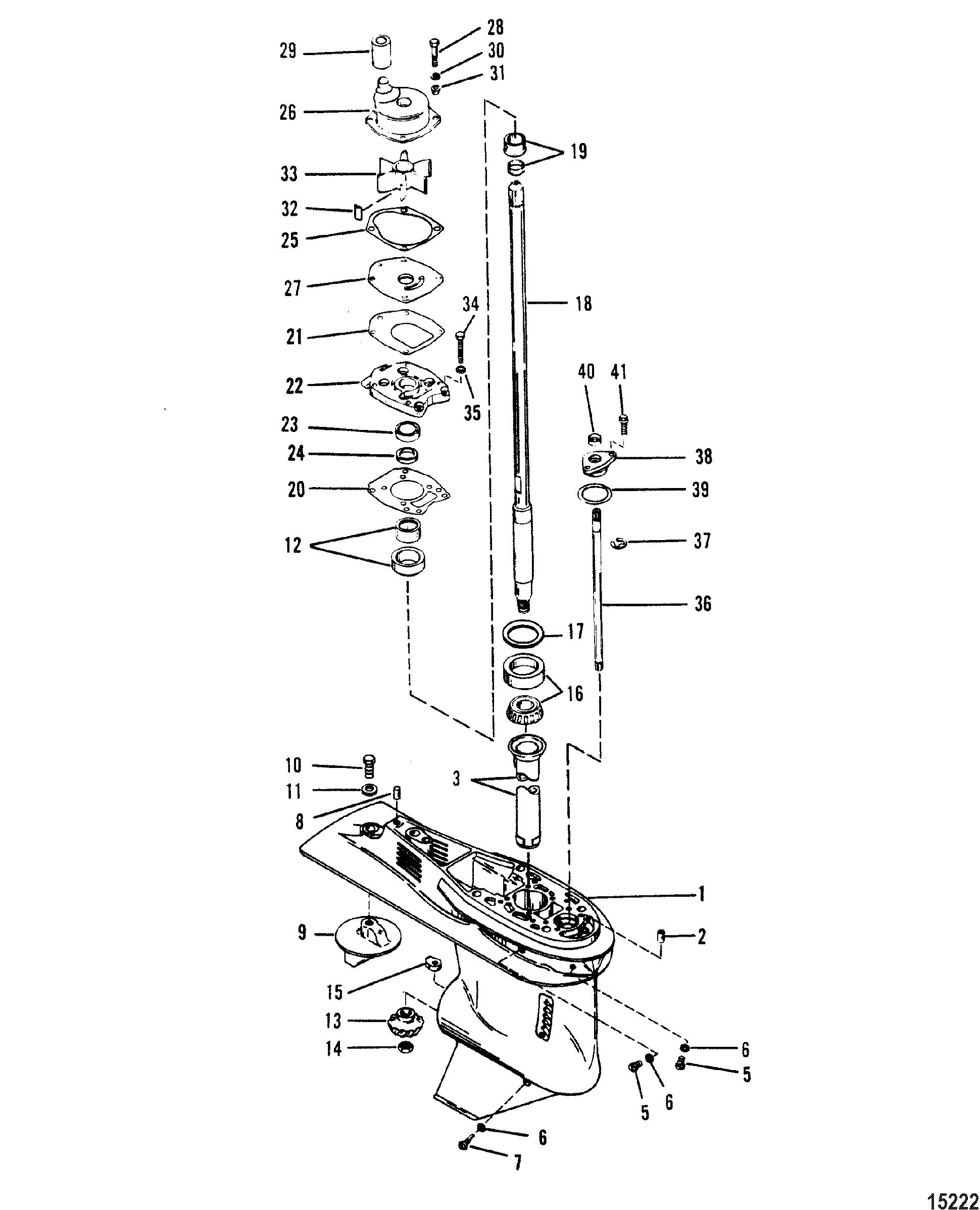 Gear Housing(Drive Shaft)