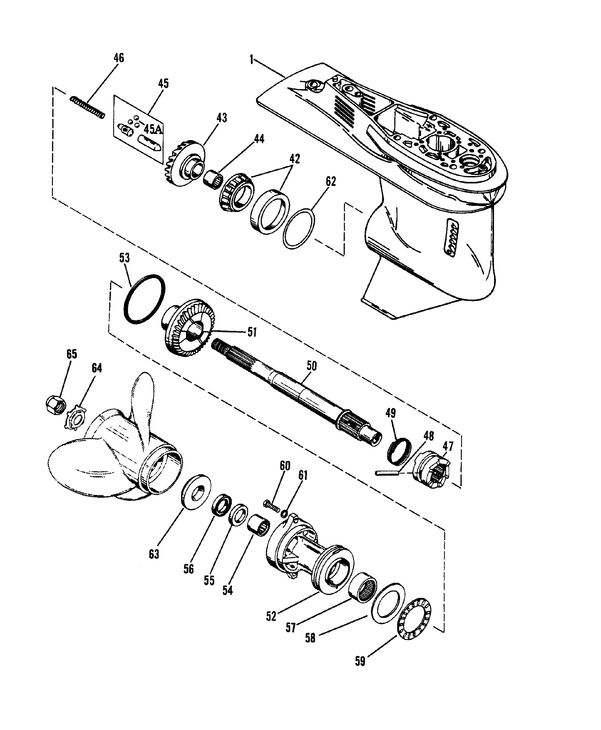 Gear Housing(Propeller Shaft)