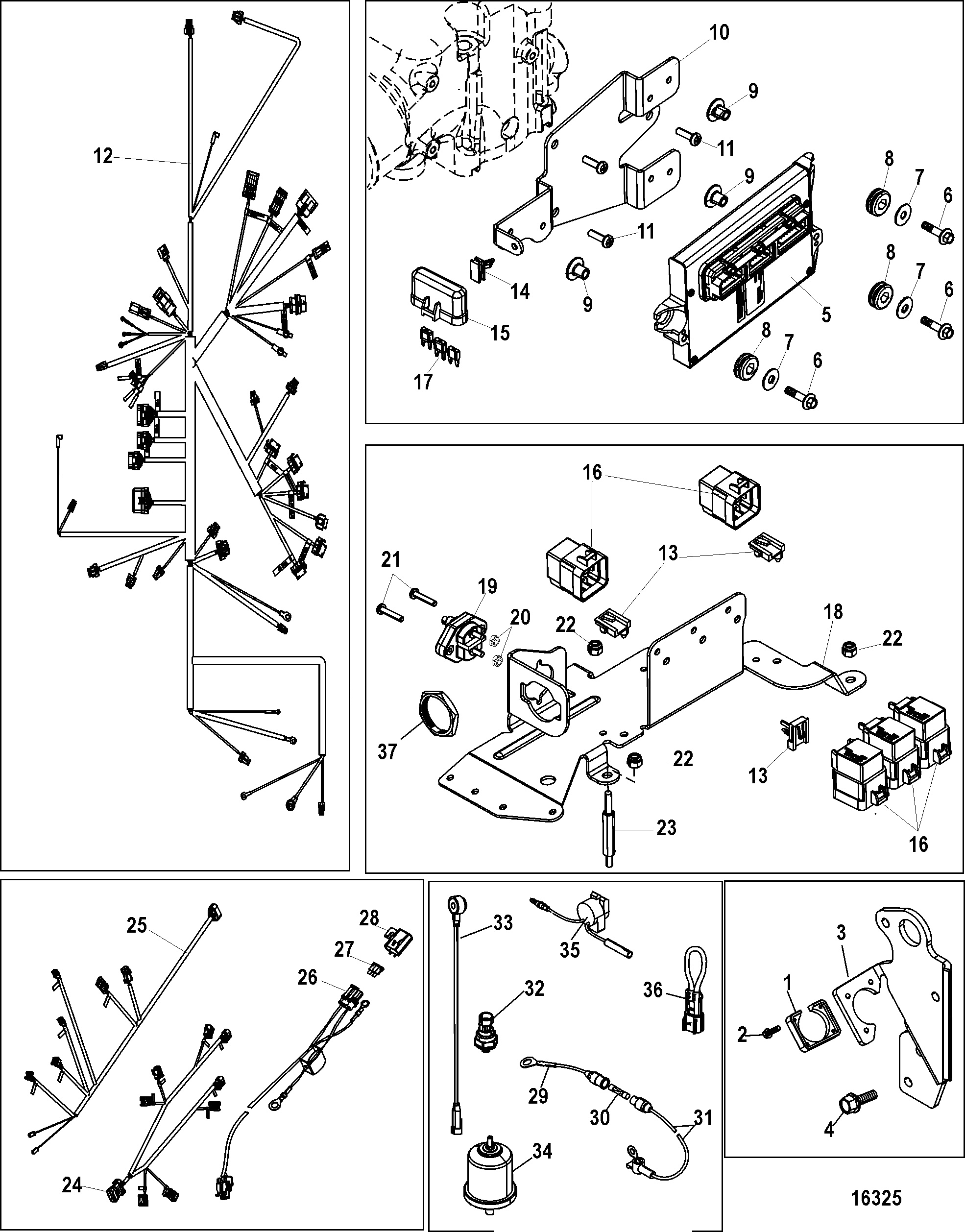 Electrical Components(Digital Throttle and Shift)