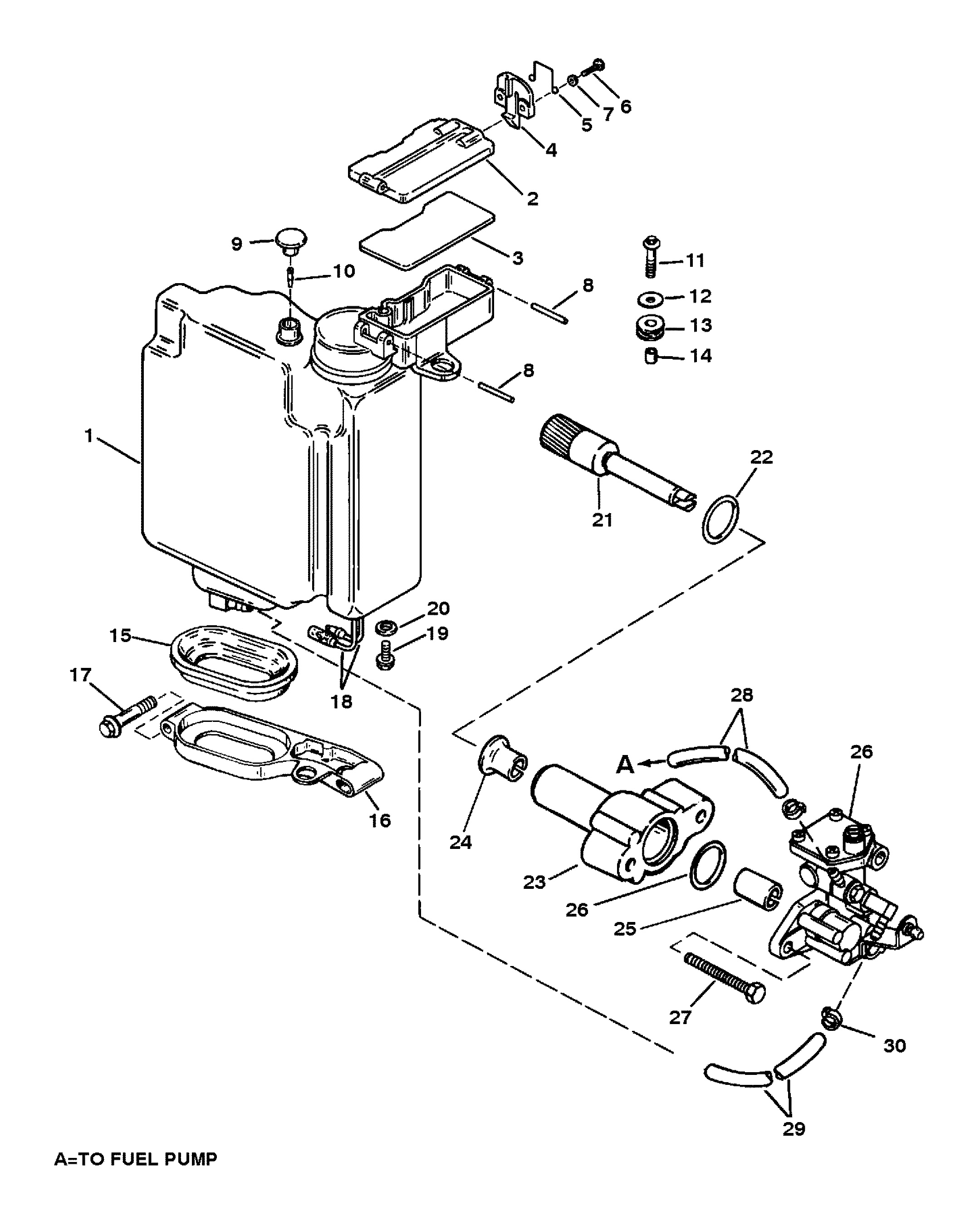 OIL INJECTION (S N-USA-0G301750 BEL-9885504 & BELOW)