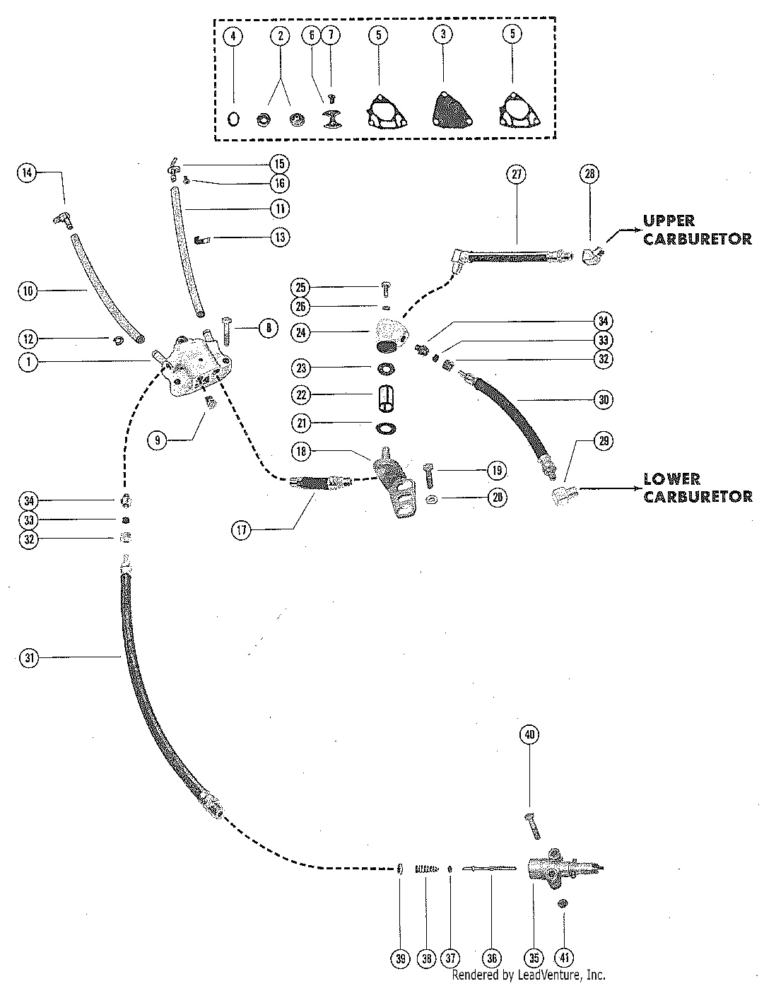 FUEL PUMP, FUEL FILTER AND FUEL LINE (SERIAL GROUP NO. 11)