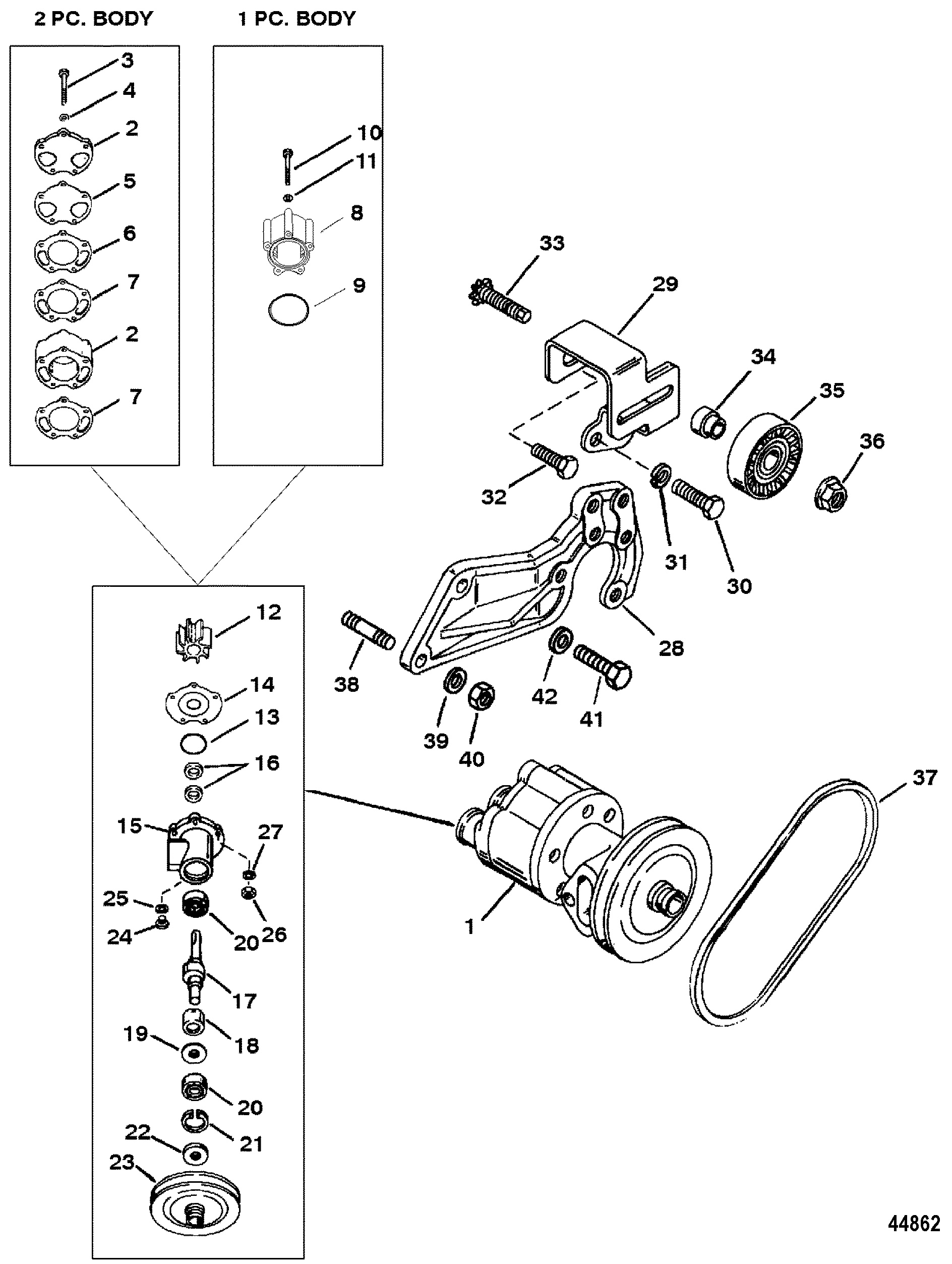 SEA WATER PUMP(VST FUEL SYSTEM)