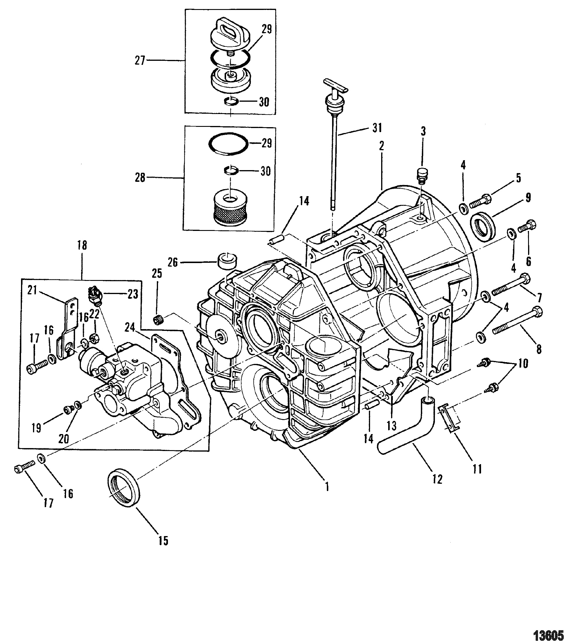 Transmission Assembly(Hydraulic Transmission)