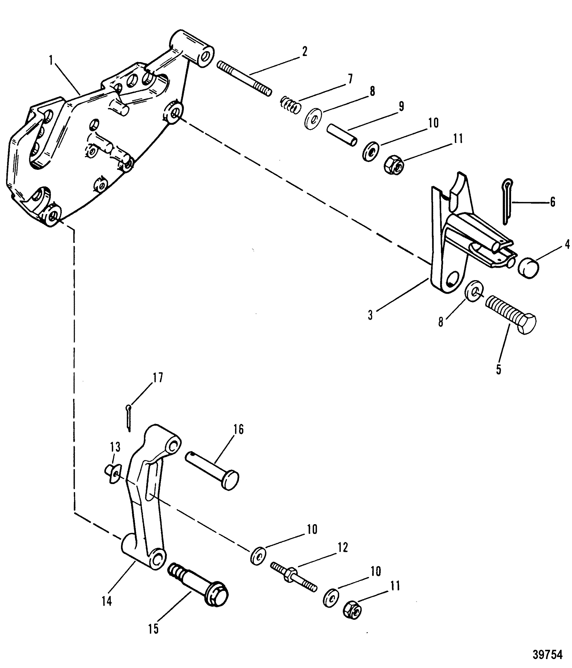 SHIFT BRACKET