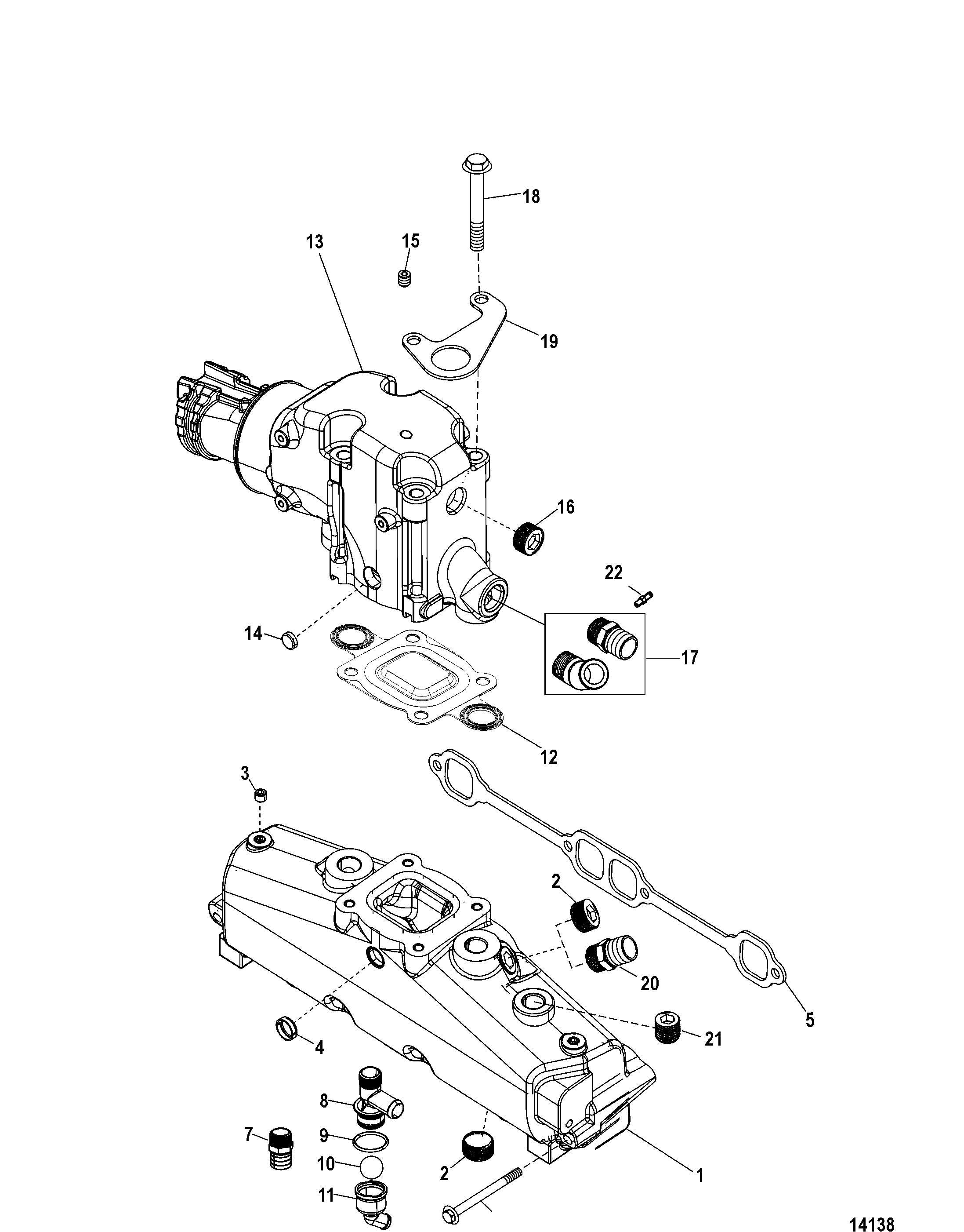 Exhaust Manifold and Elbow