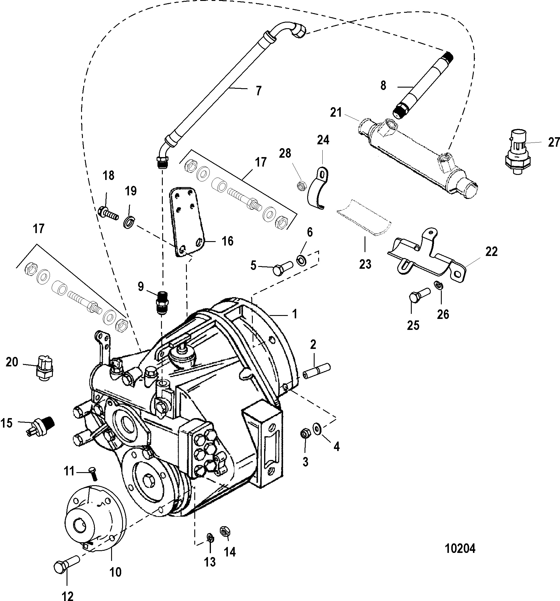 Transmission and Related Parts(BORG-WARNER 5000)