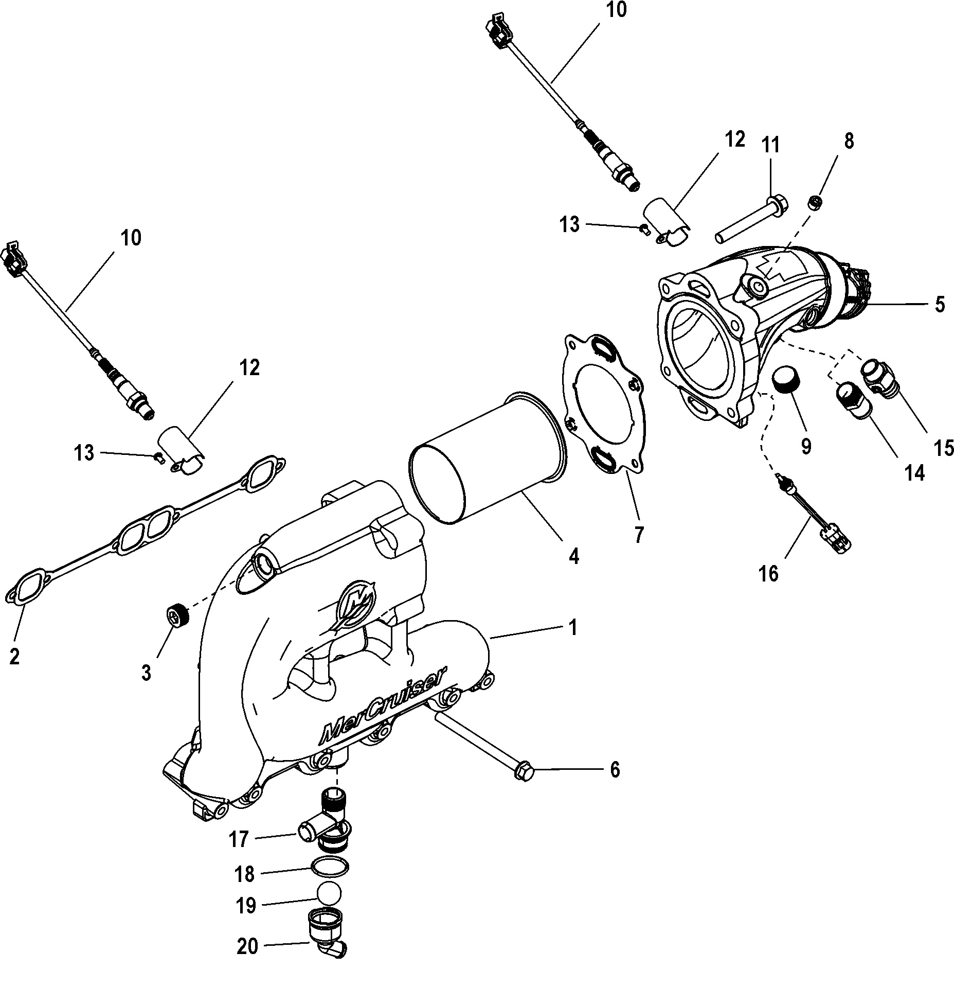 Exhaust Manifold and Elbow