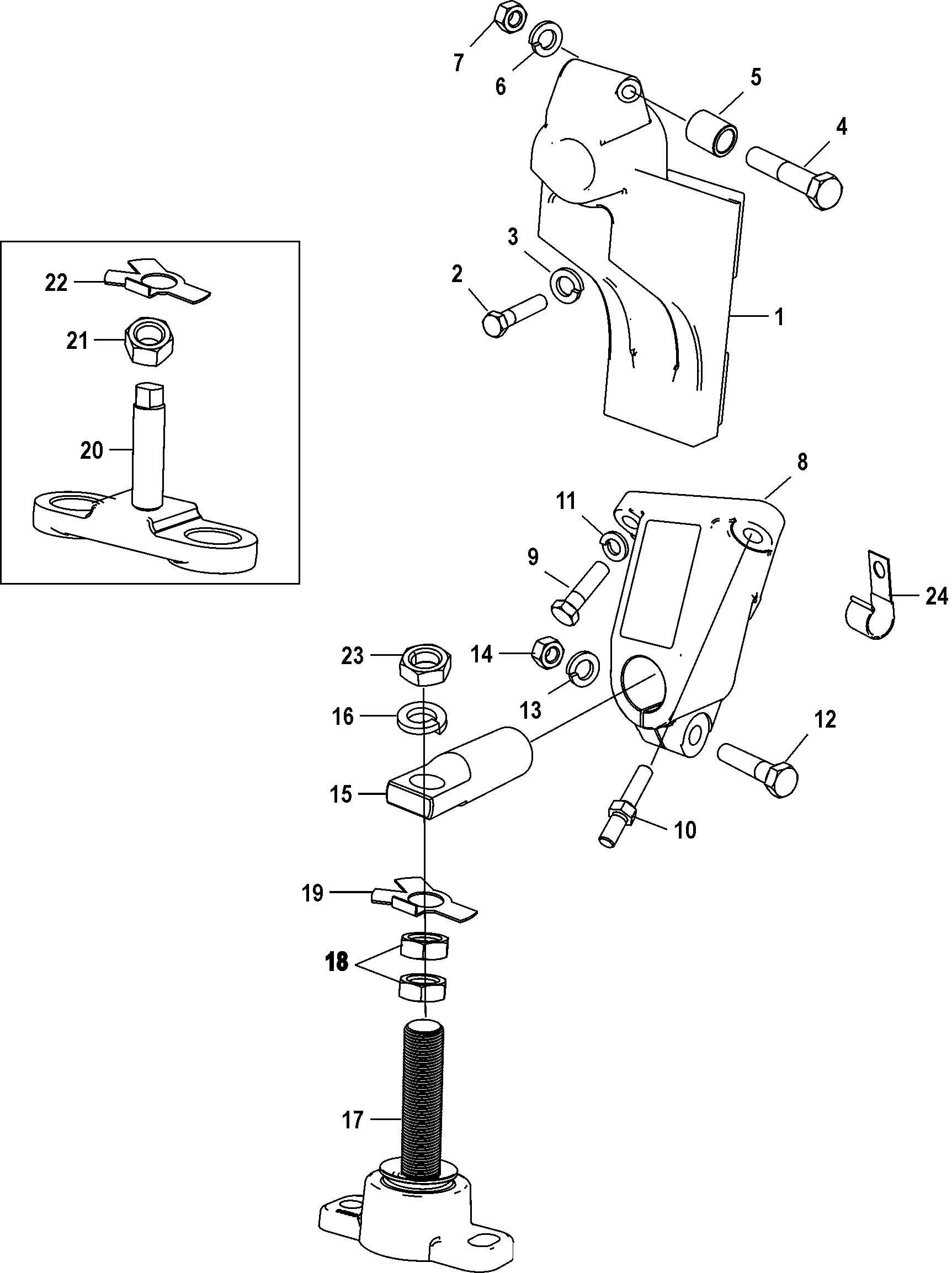 Transmission and Engine Mounting(BORG-WARNER 71C and 72C)