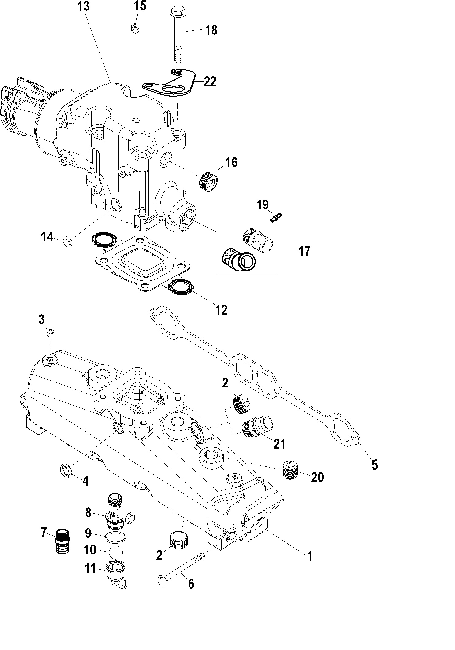 Exhaust Manifold and Elbow