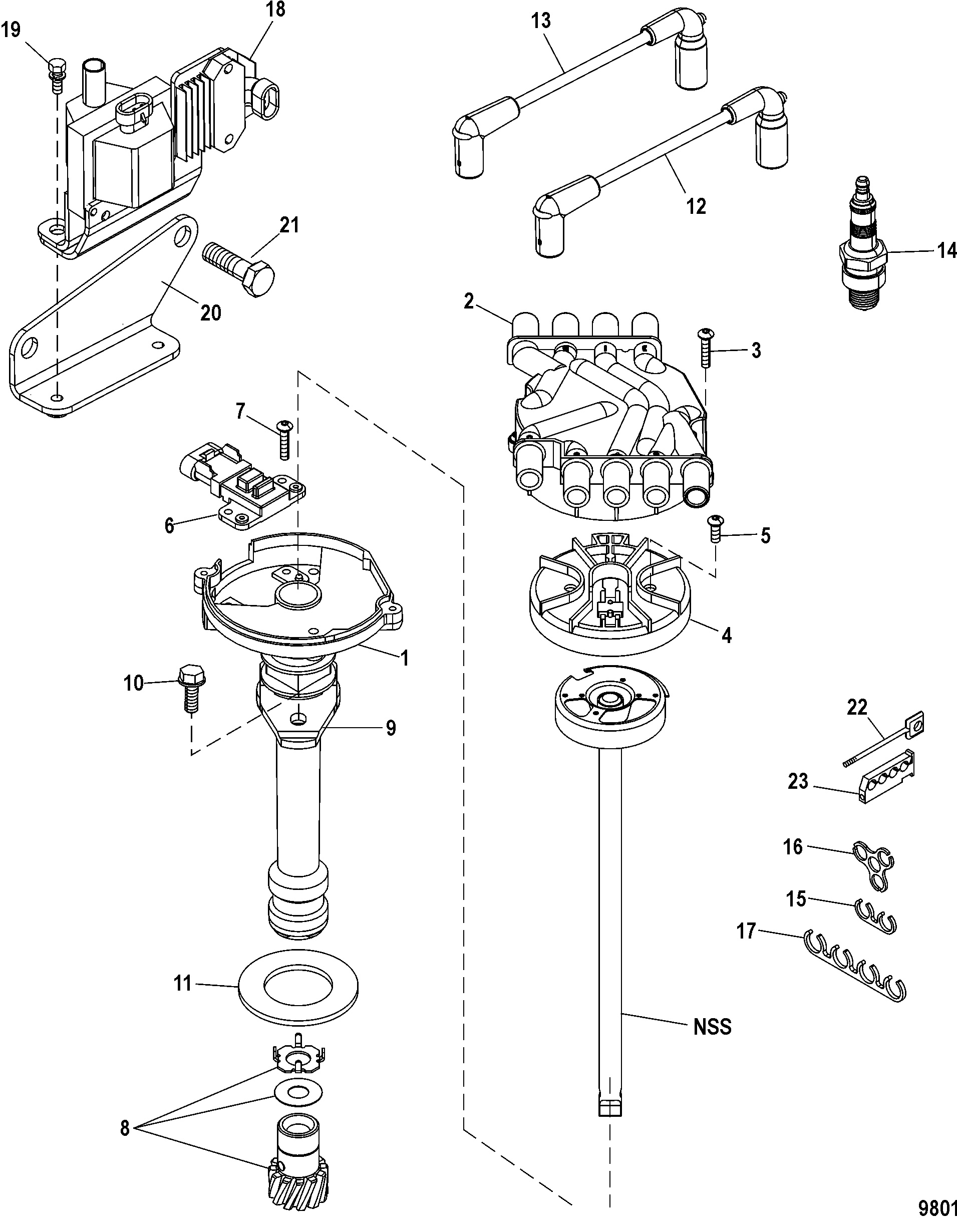 Distributor and Ignition Components