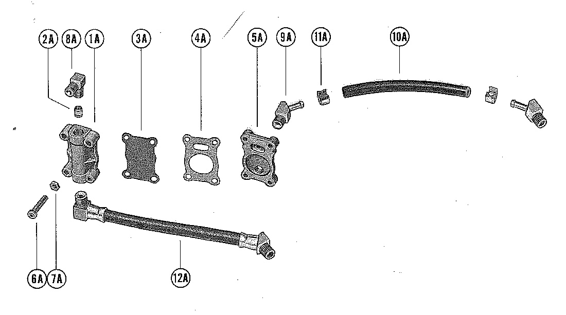 GRUPPO POMPA DEL CARBURANTE (NUMERO DI SERIE 1582403 E SOPRA)