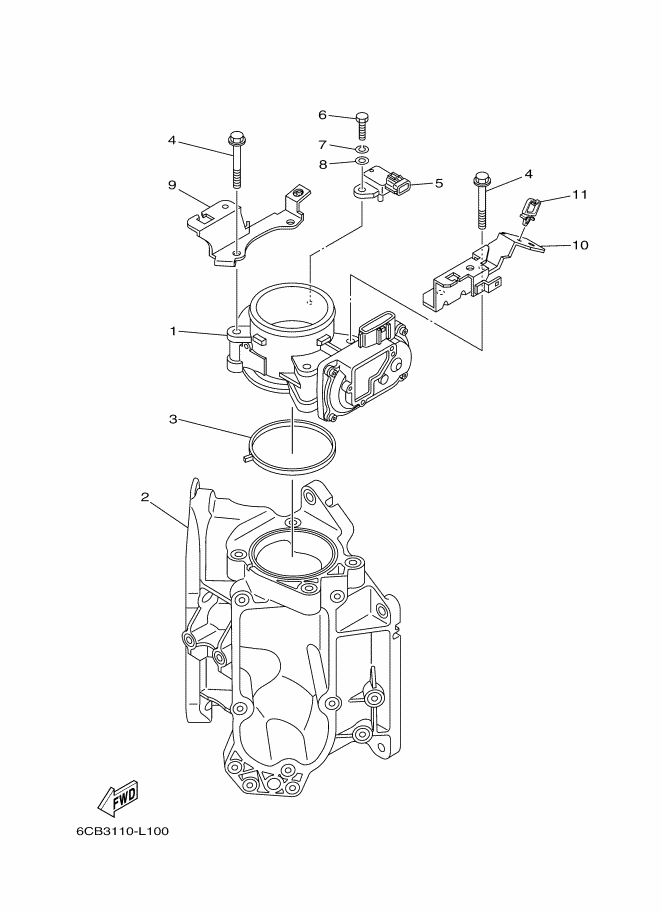 THROTTLE COVER 1