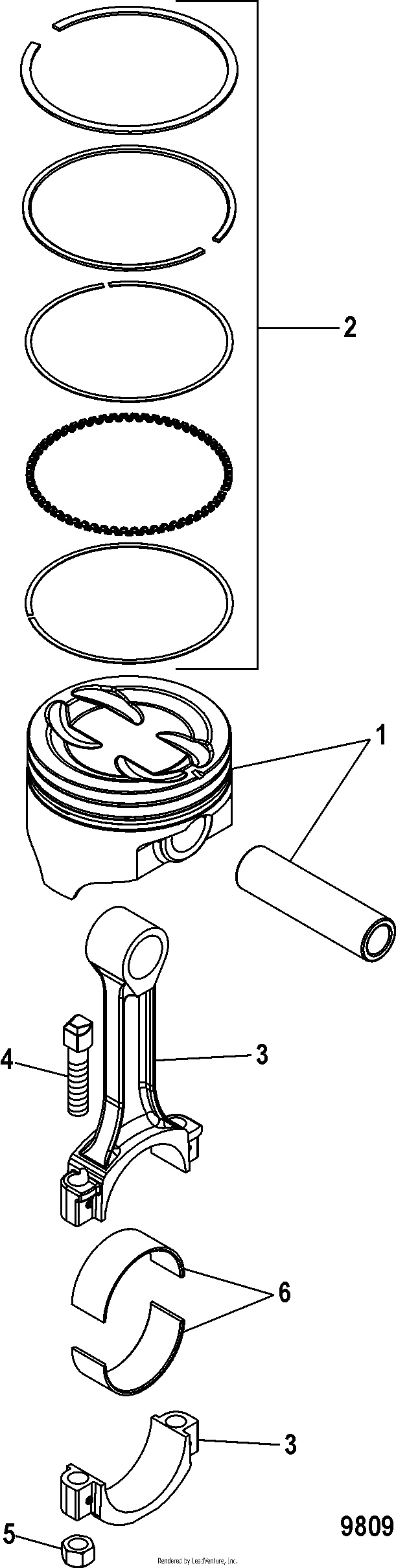 PISTONS ET BIELLES