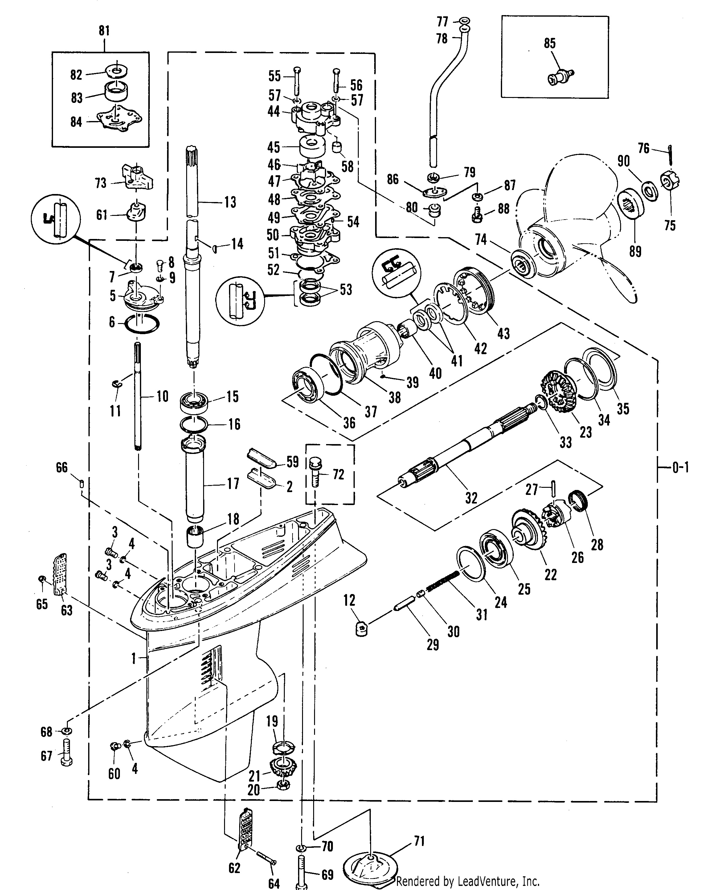 GEAR HOUSING ASSEMBLY