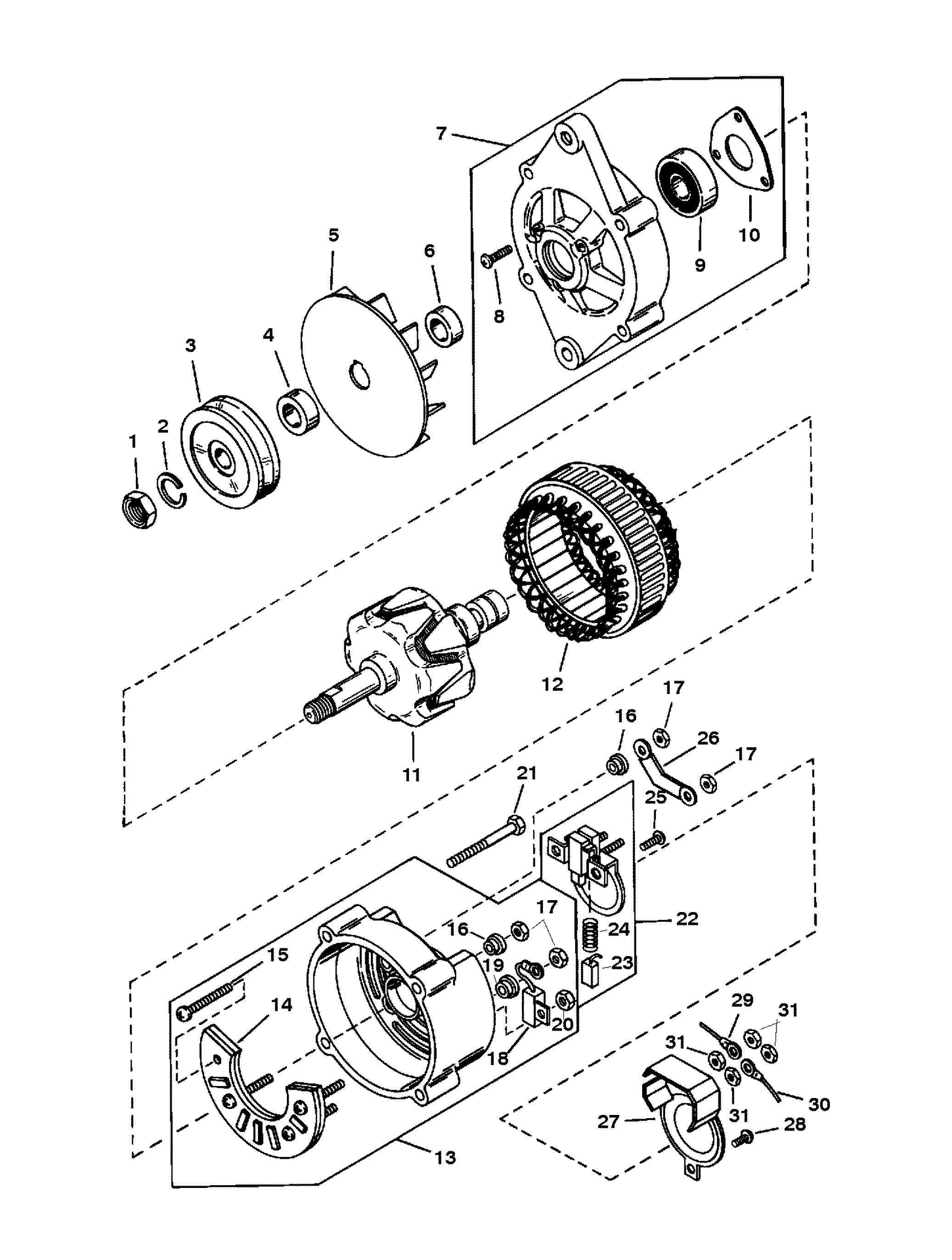 ALTERNATORE (MANDO #AC155603)