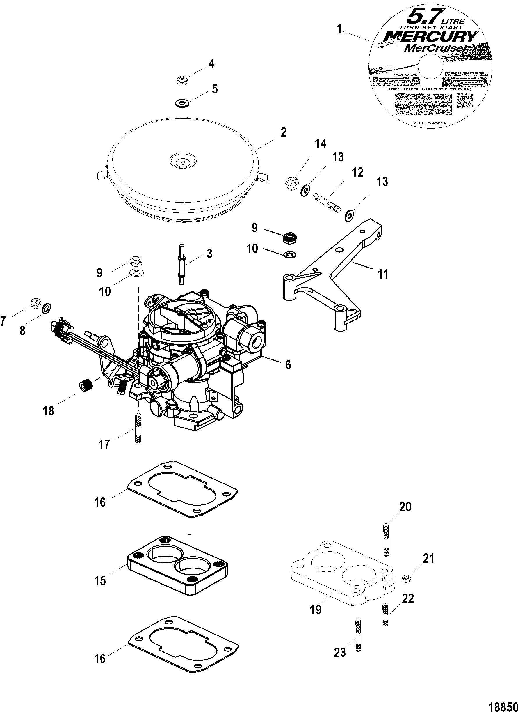 Carburetor and Throttle Linkage