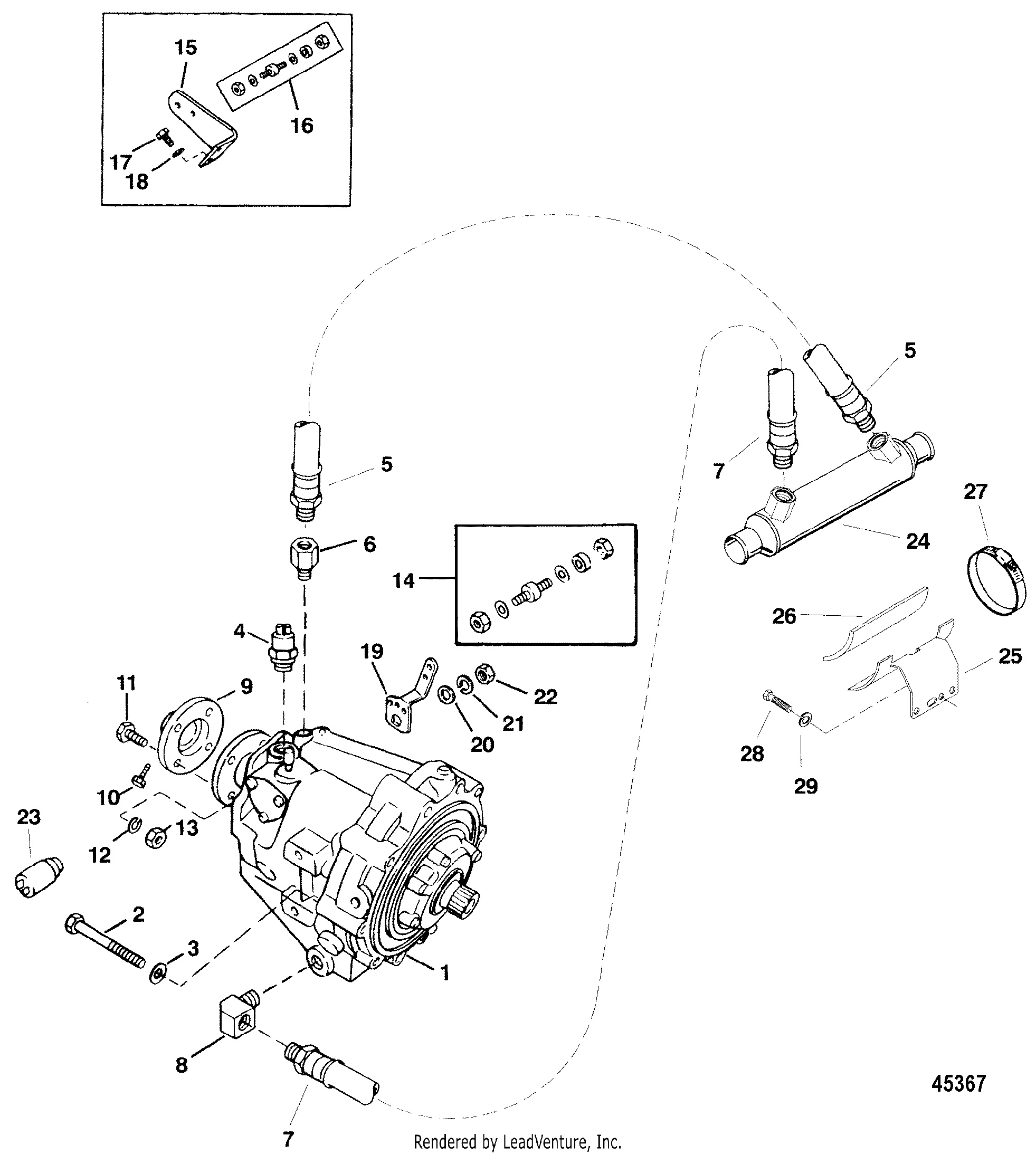 TRANSMISSION AND RELATED PARTS(BORG WARNER 71C)