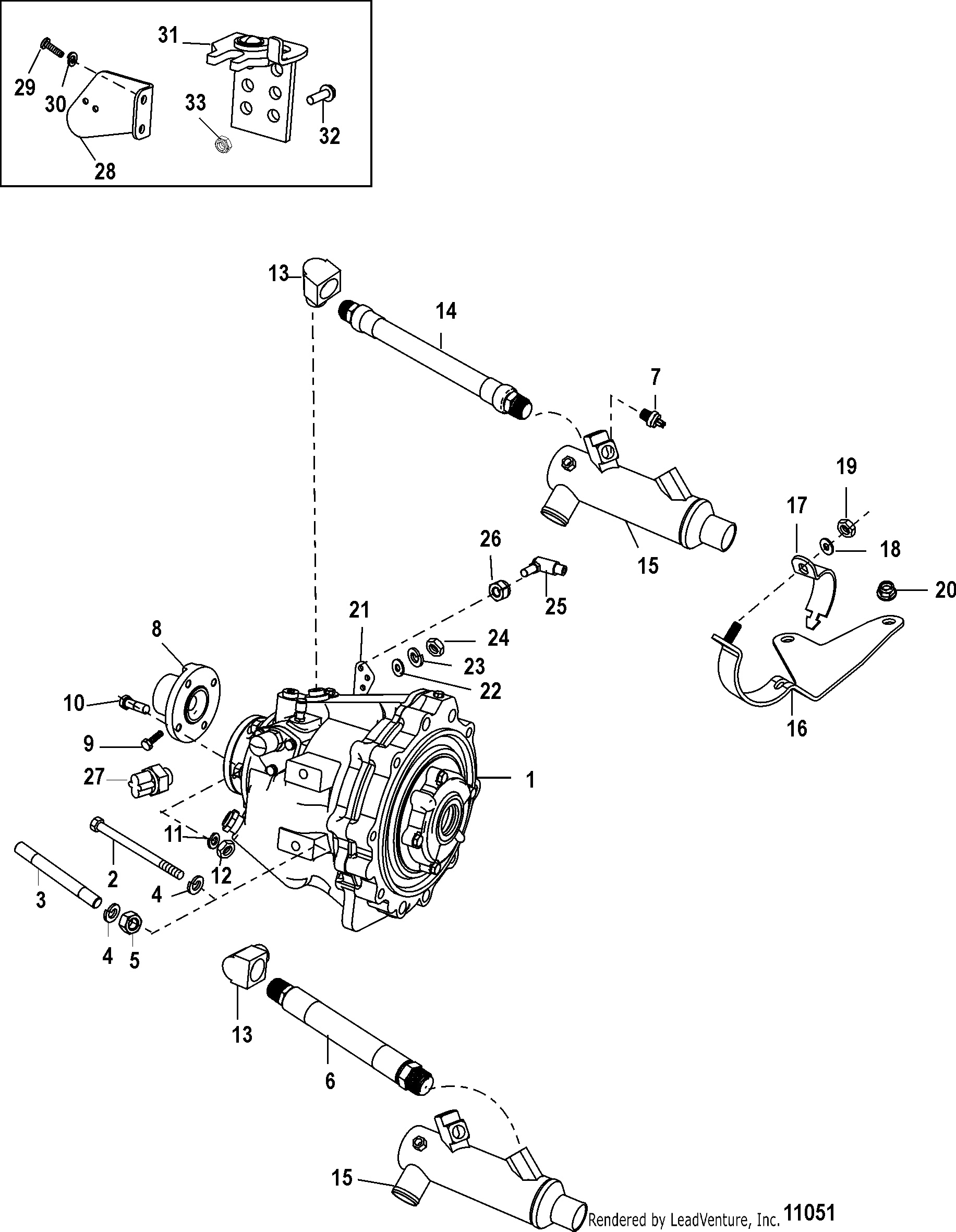 Transmission and Related Parts