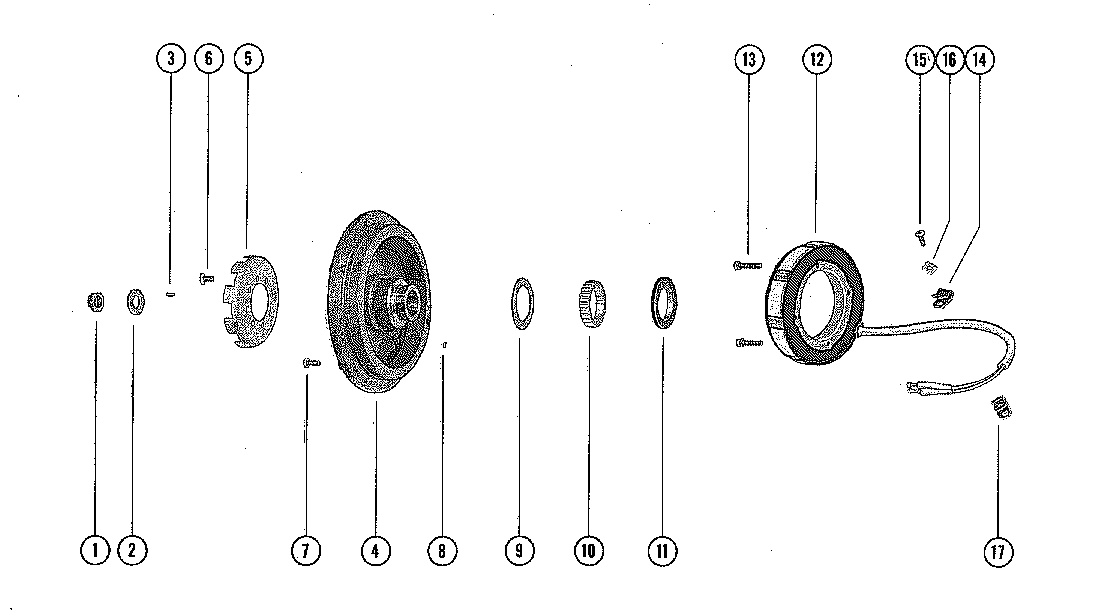 FLYWHEEL ASSEMBLY AND STATOR