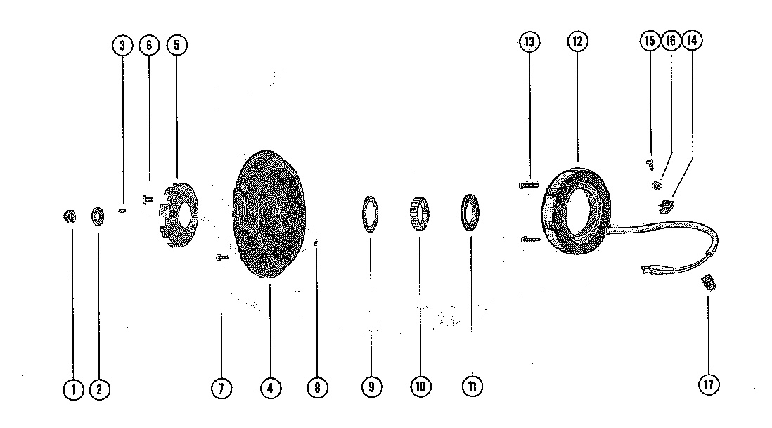 FLYWHEEL ASSEMBLY AND STATOR