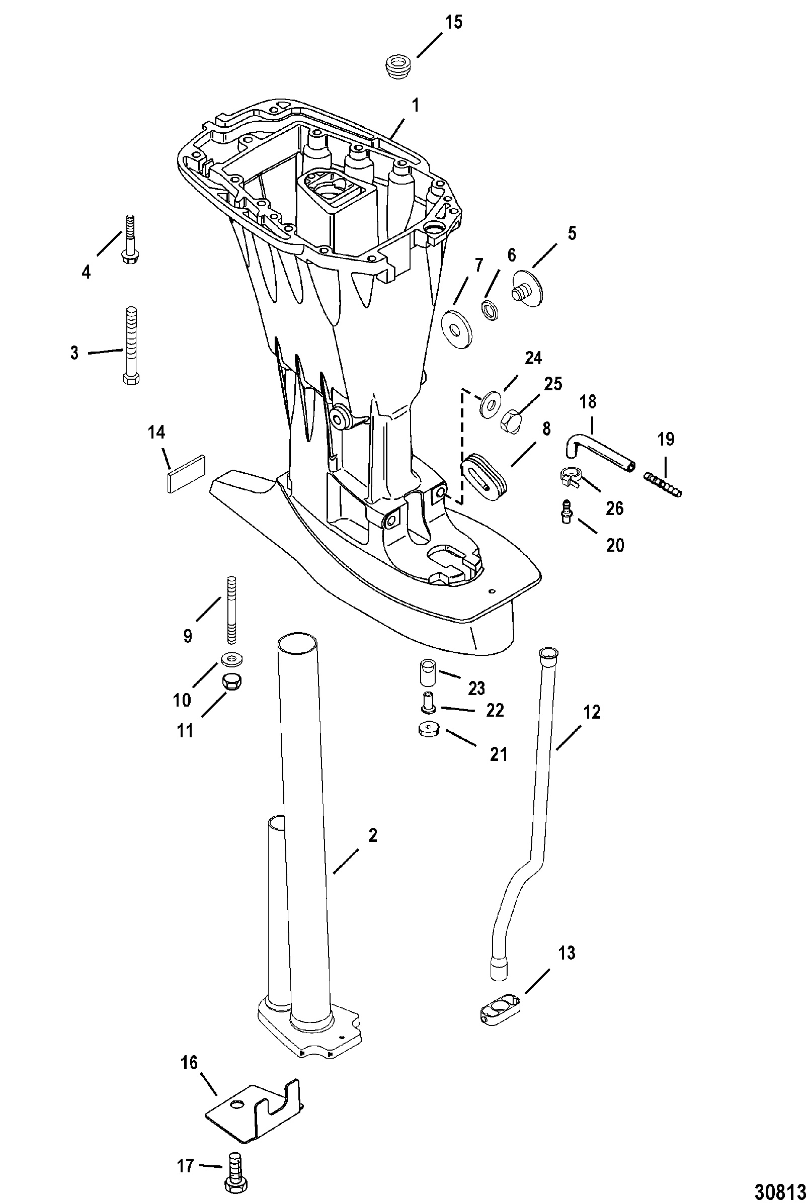DRIVESHAFT HOUSING