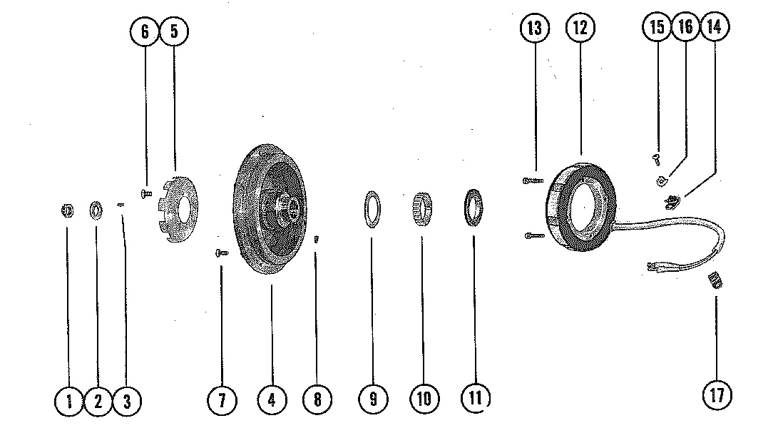 FLYWHEEL ASSEMBLY AND STATOR