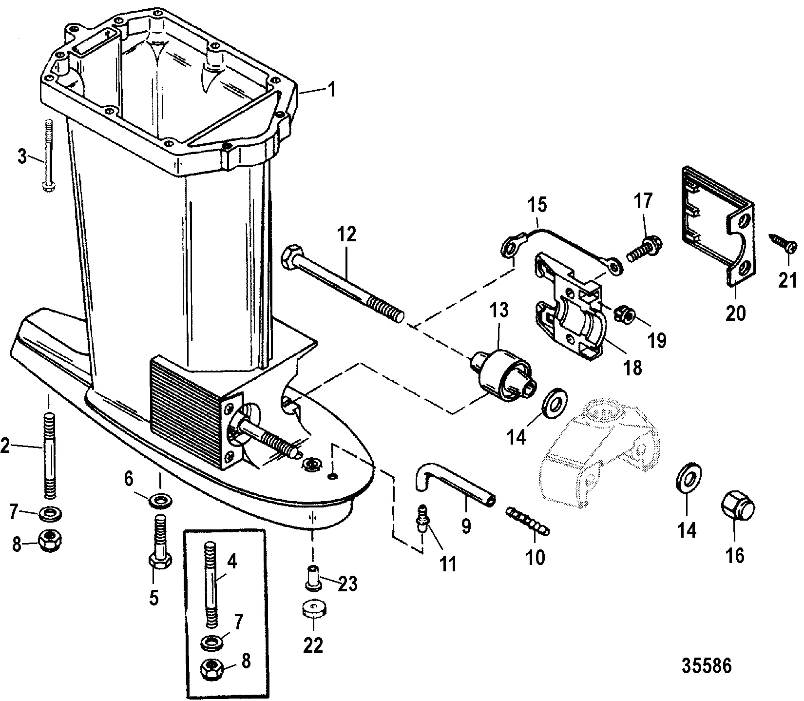 Driveshaft Housing