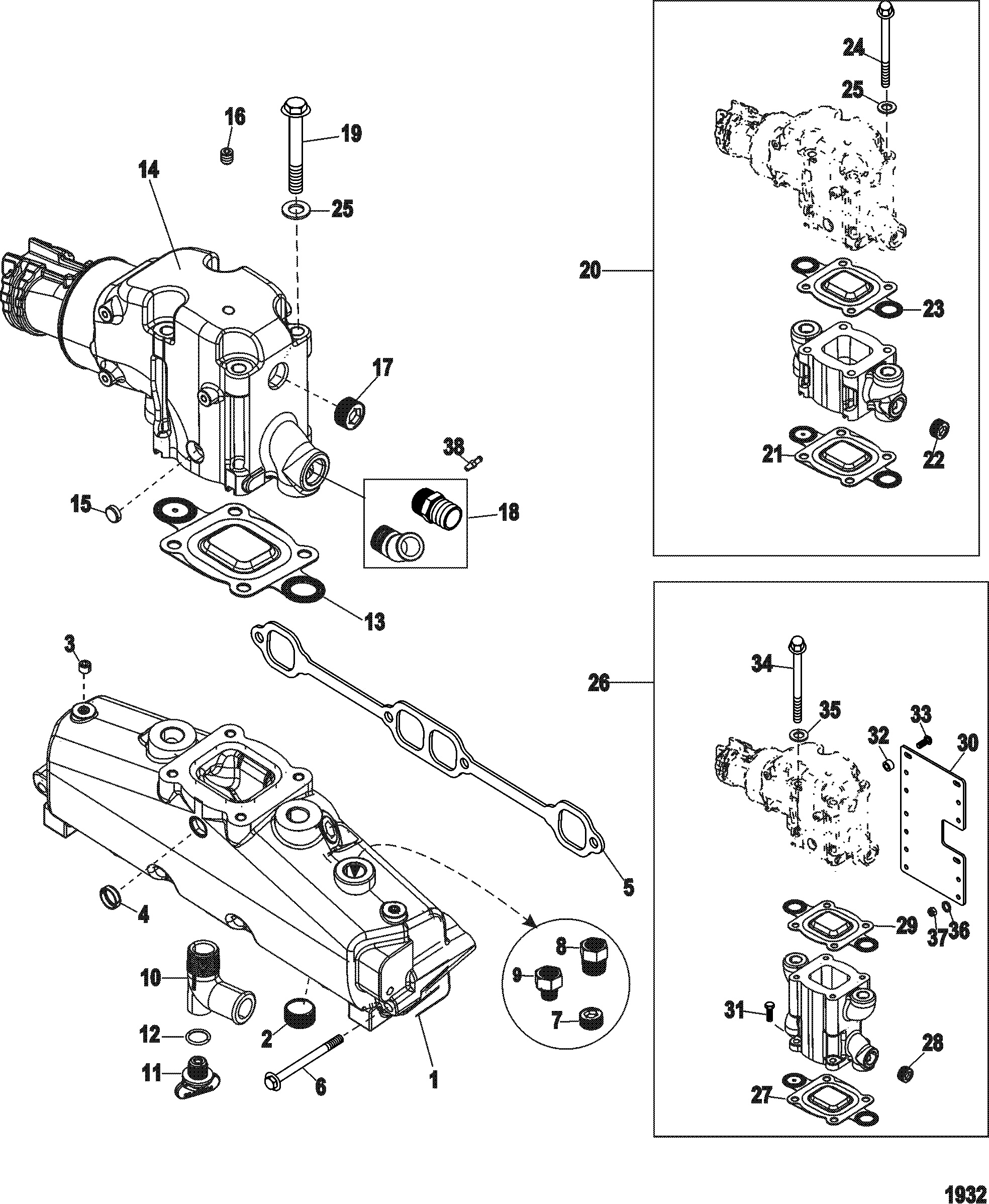 Exhaust Manifold and Elbow