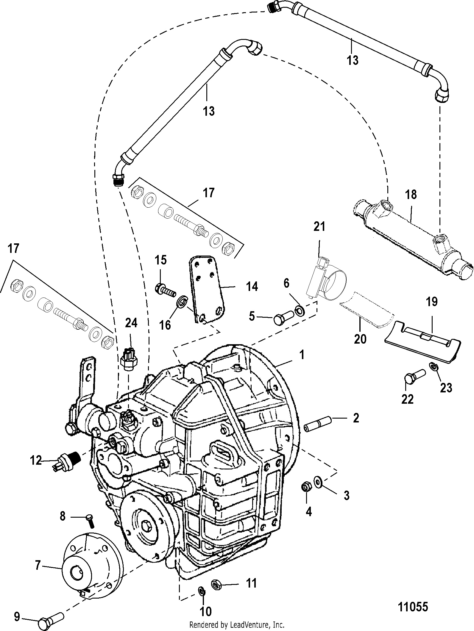Transmission and Related Parts(Hurth 630)