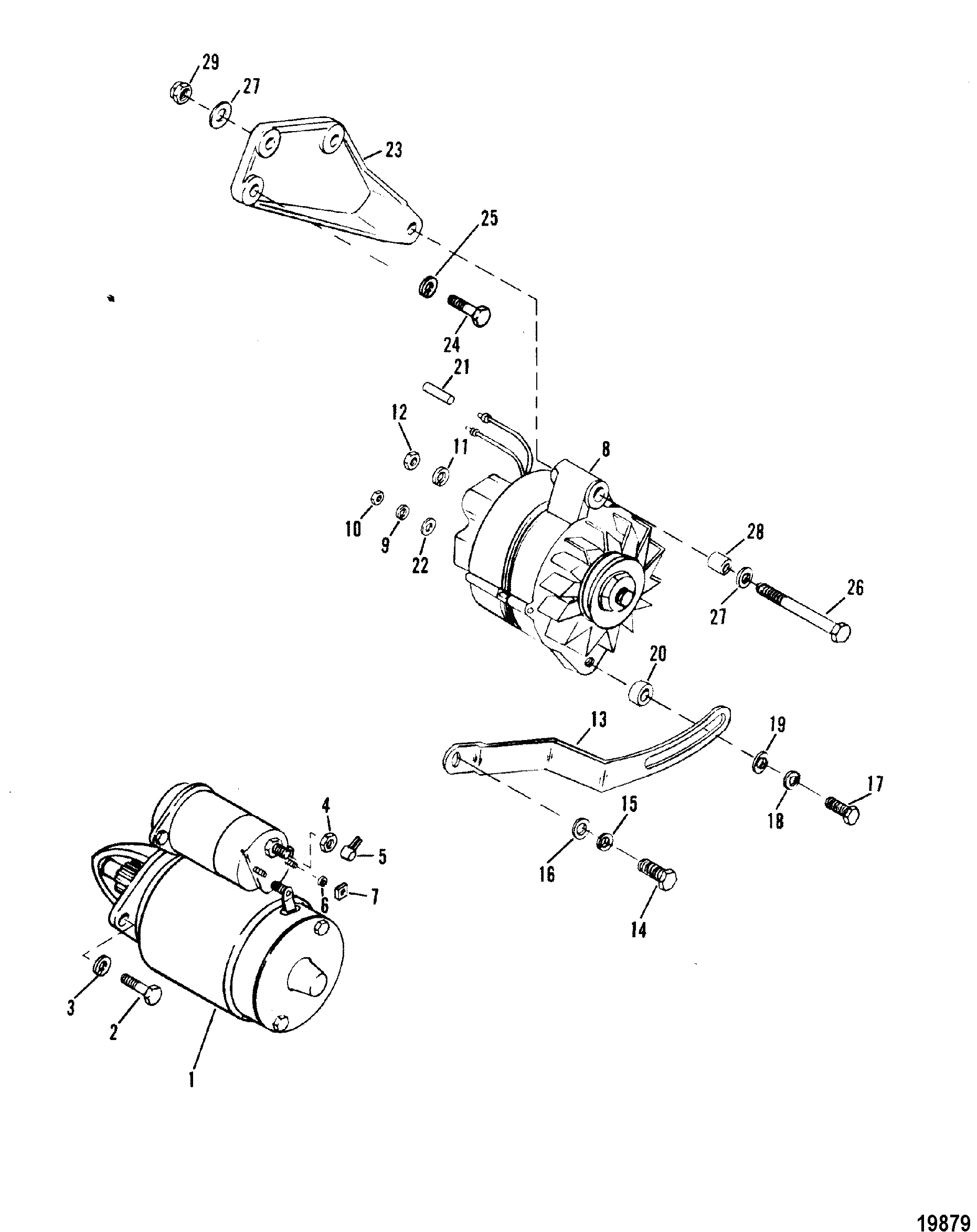 Starter and Alternator
