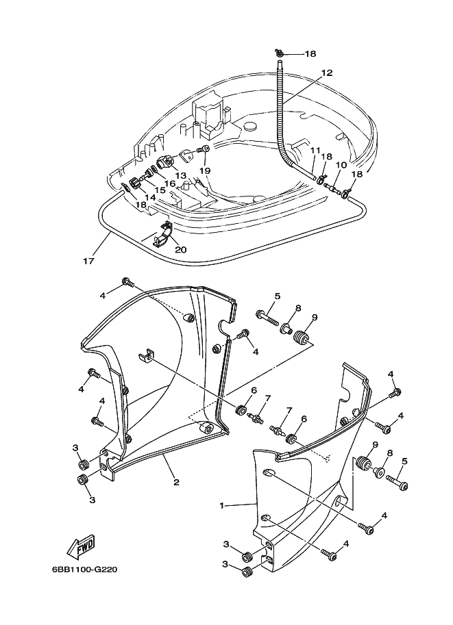 CAPOT INFERIEUR 2