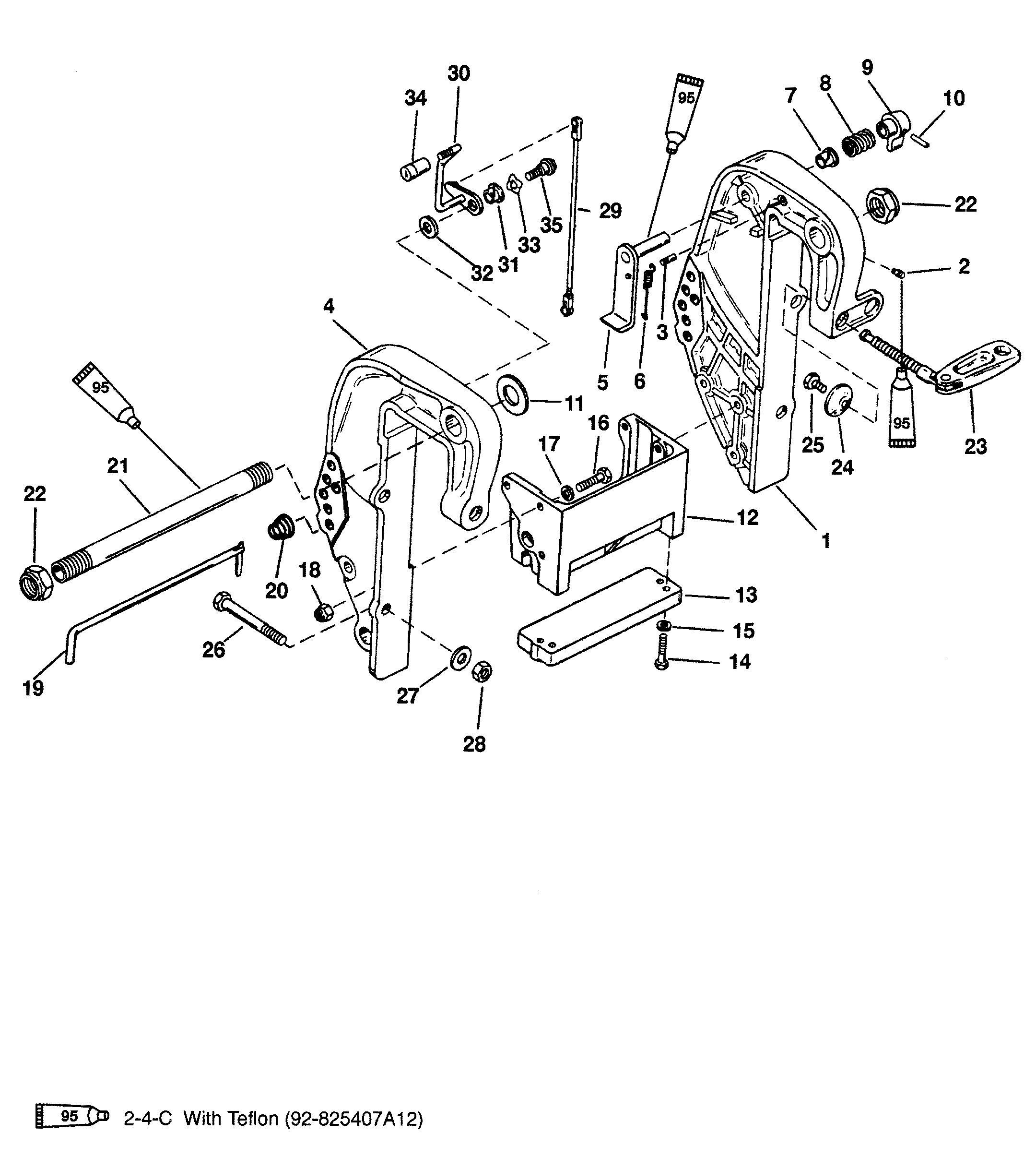 CLAMP BRACKET (MANUAL)