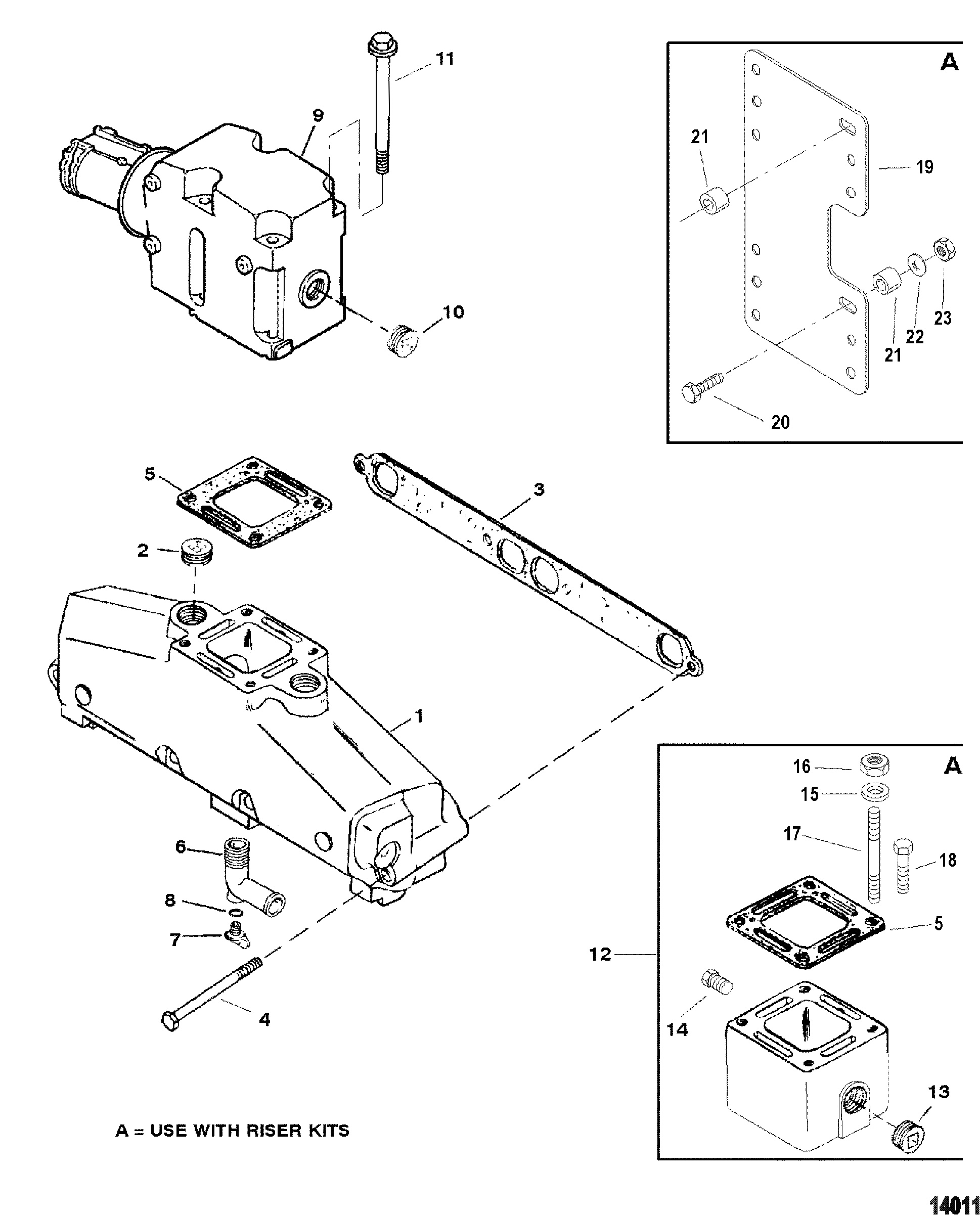 Exhaust Manifold And Exhaust Elbow
