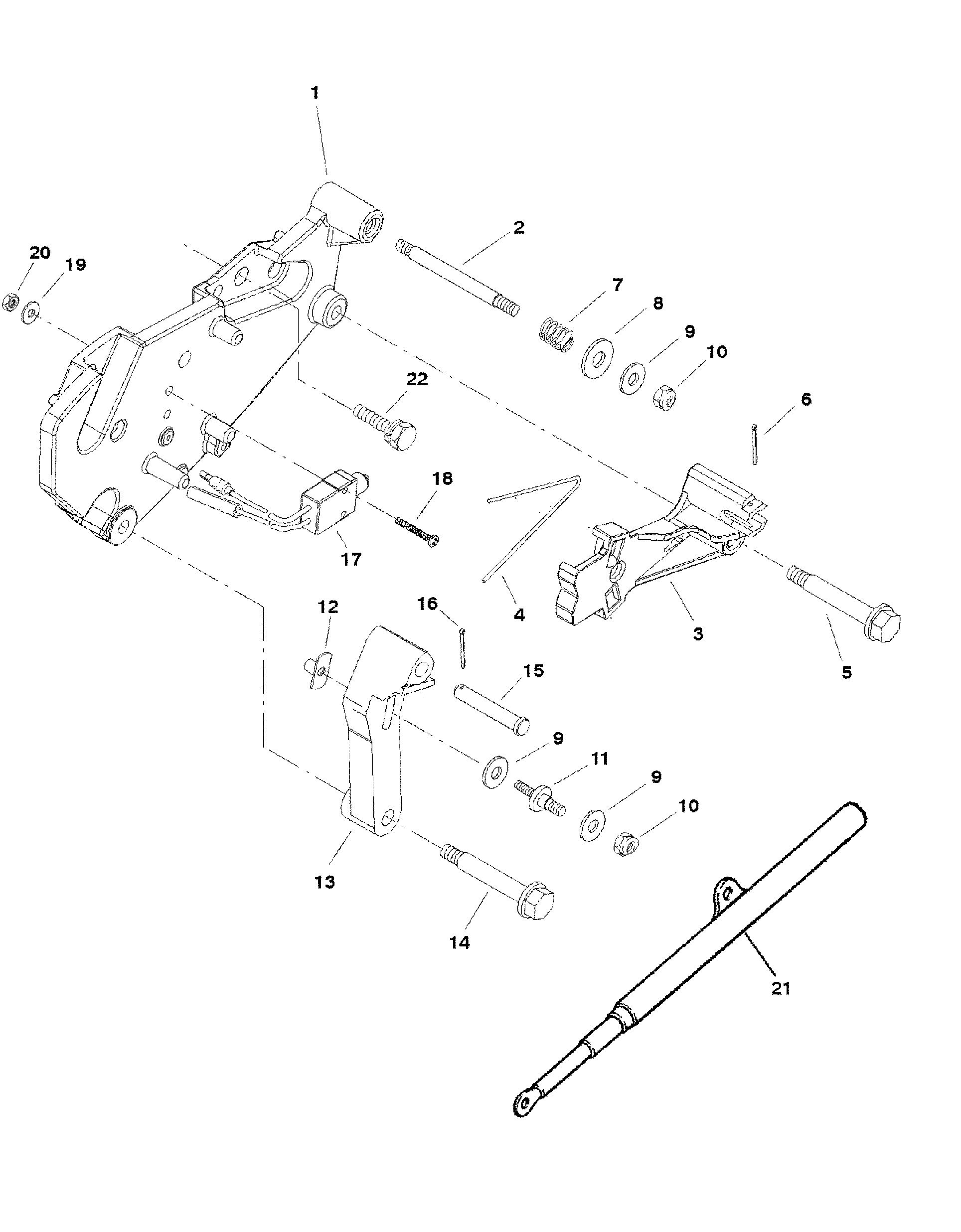 Shift Bracket(Alpha Engines)