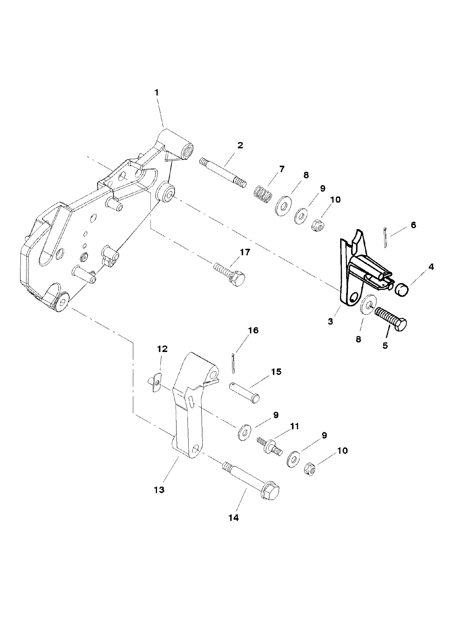 Shift Bracket(Bravo Engines)