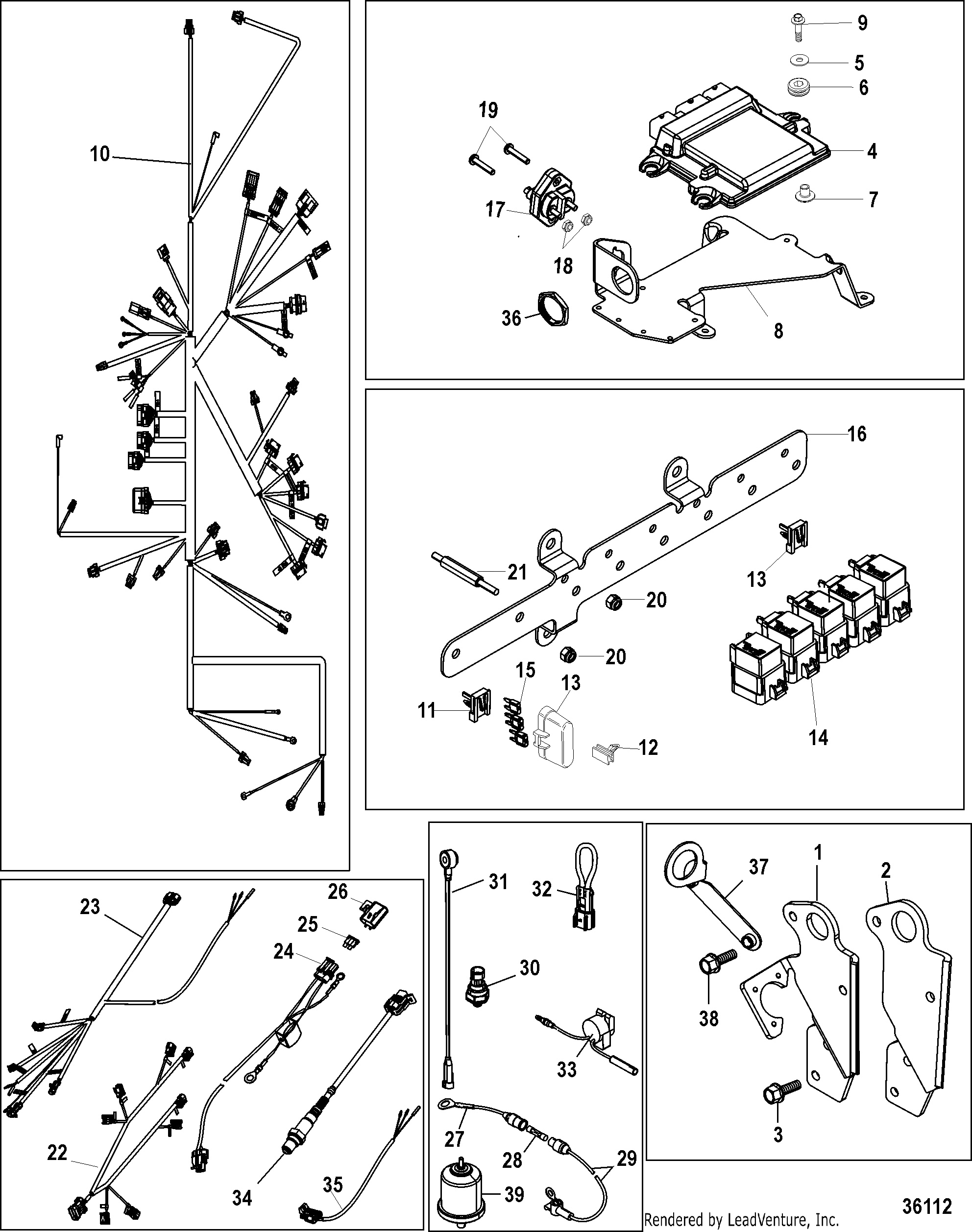 Electrical Components, Digital Throttle and Shift