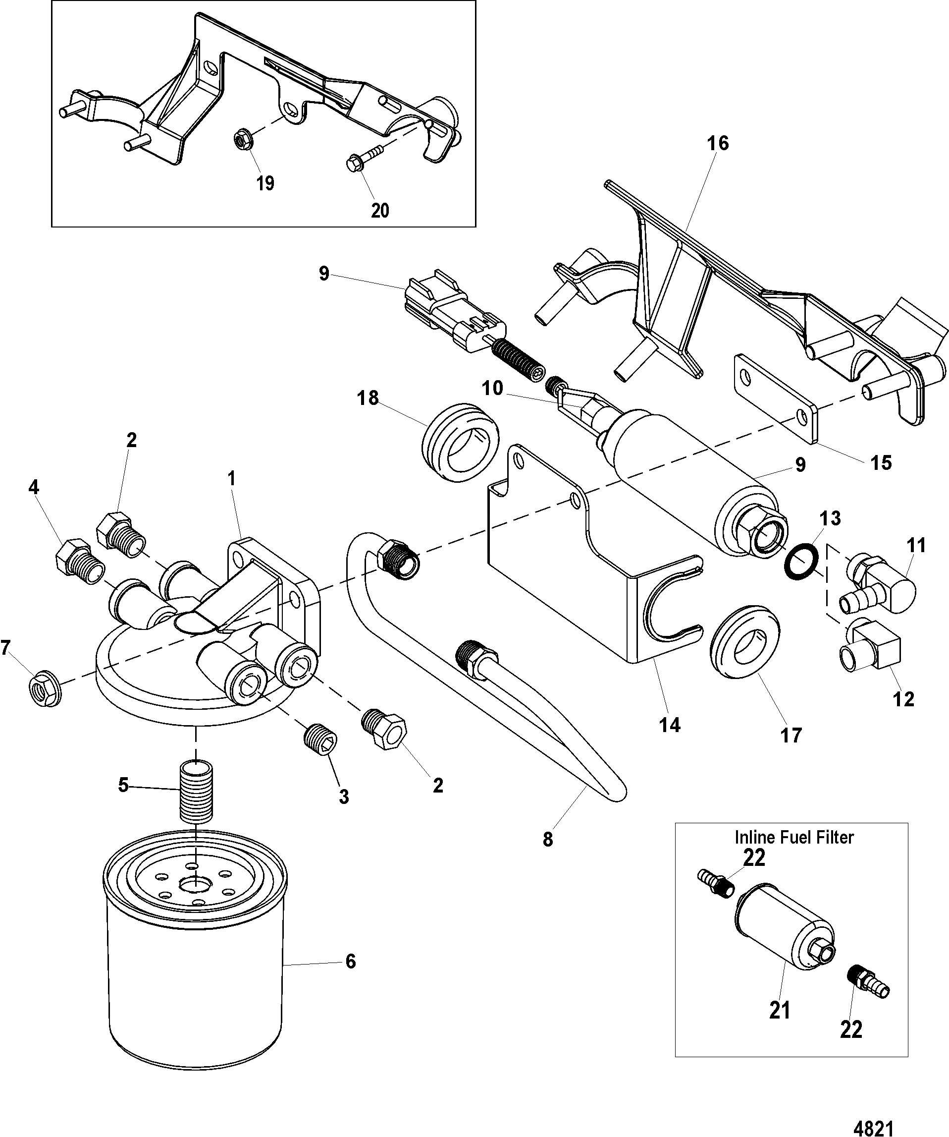 Fuel Filter and Boost Pump
