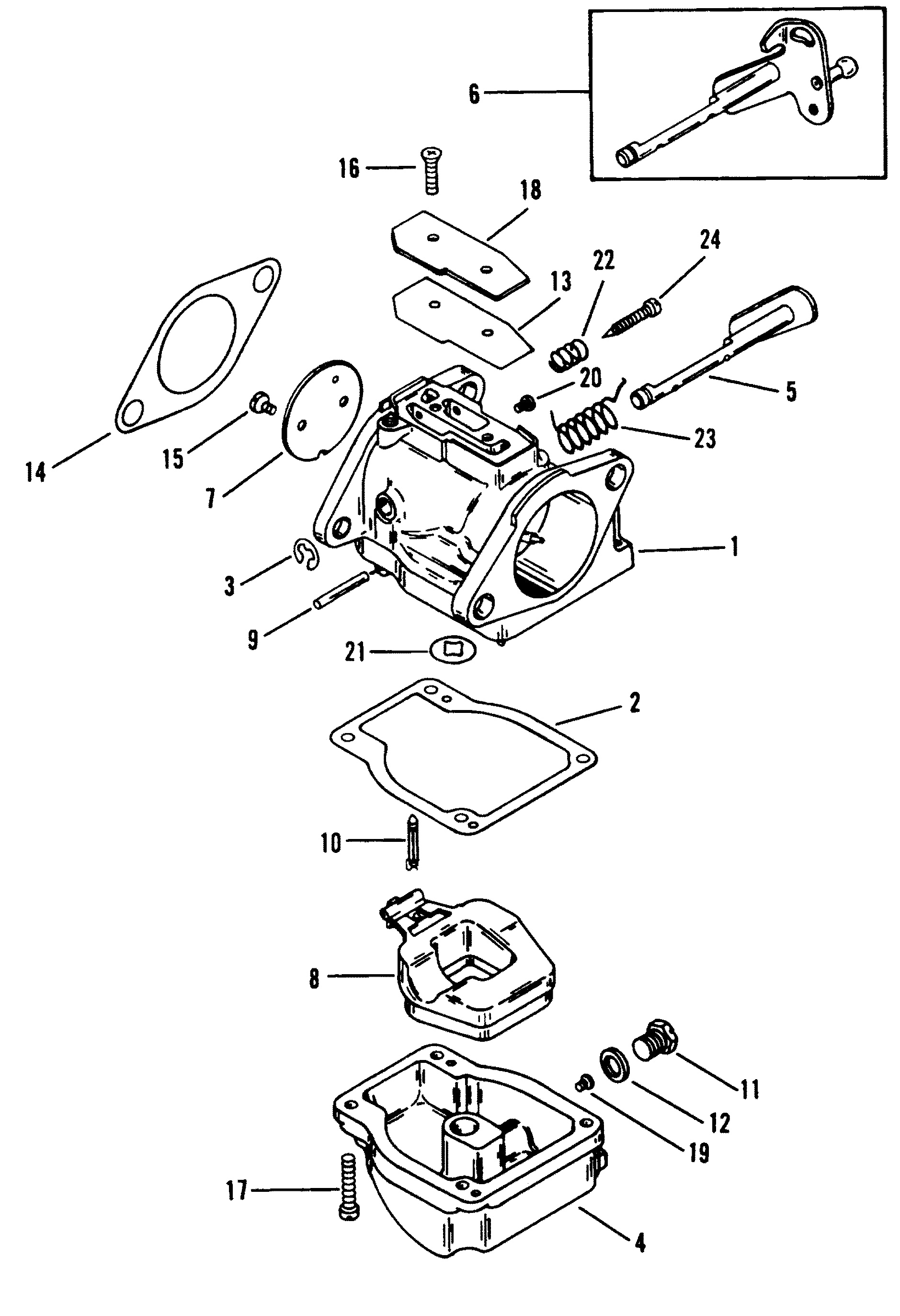 CARBURETOR (WME-22 22B 23 24 35)