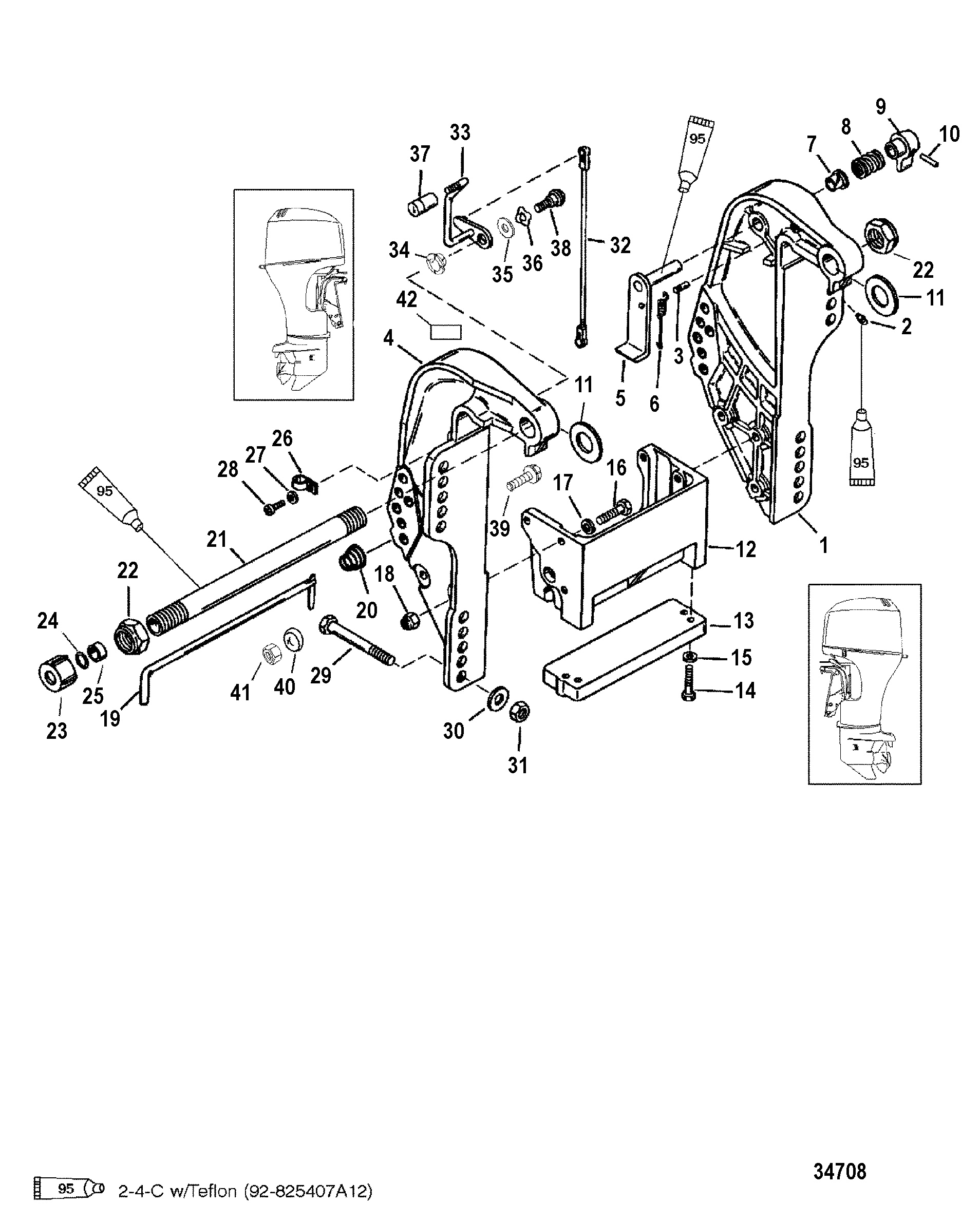 Transom Bracket