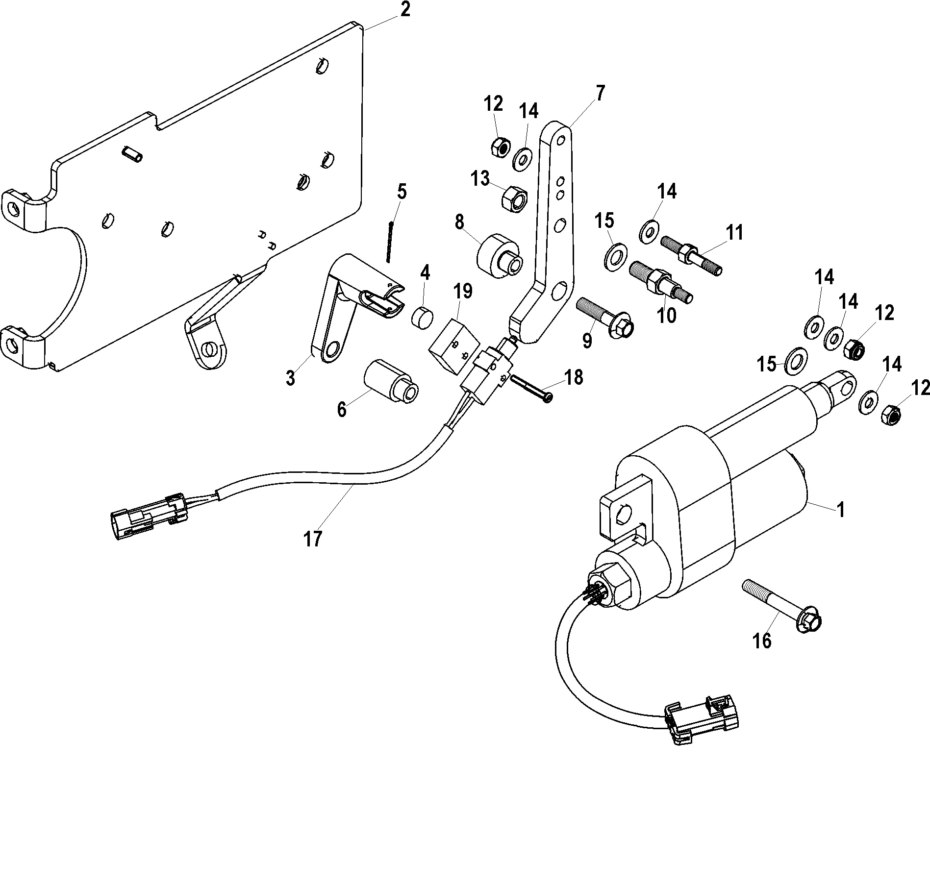 Support de changement de vitesse, axe de changement de papillon numérique