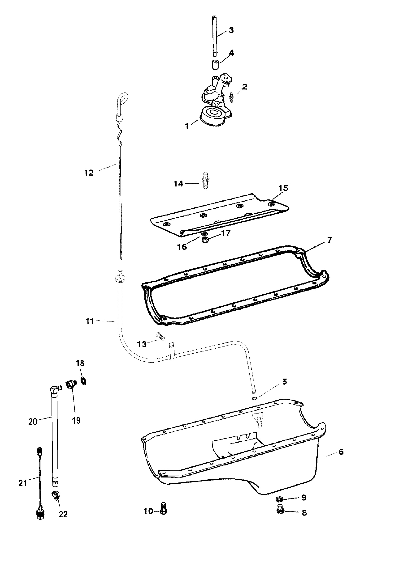 Oil Pan and Oil Pump