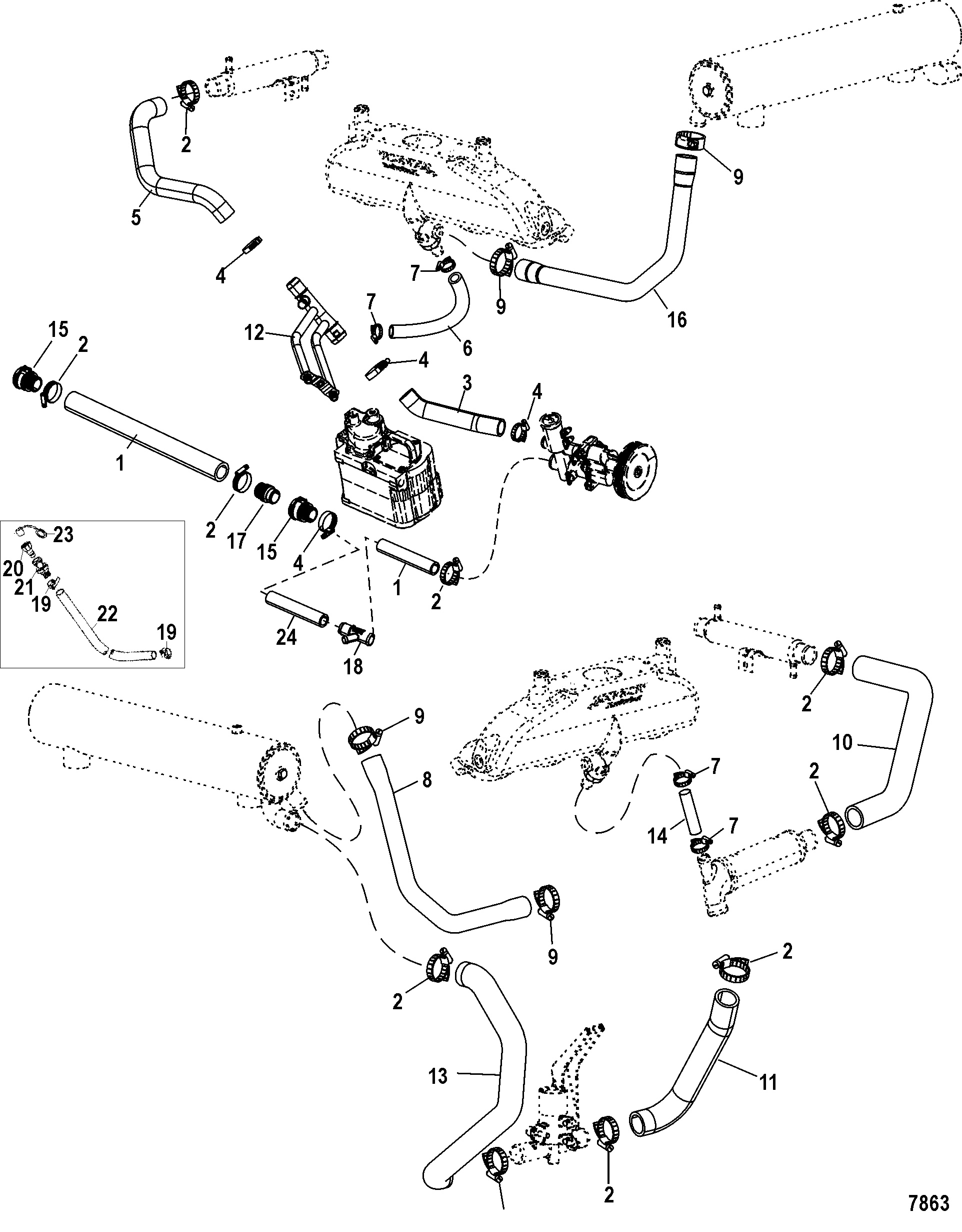 Cooling System, Raw Water Components